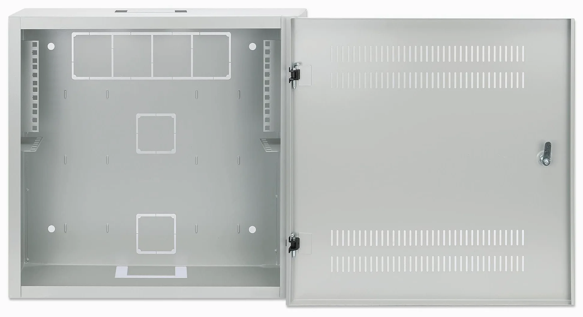 Intellinet - Geh?use - LoW-Profile, With 4u Horizontal And 2u Vertical Rails - Geeignet F?r Wandmontage - Grau, Ral 7035 - 4u - 48,3 Cm (19") (713641)