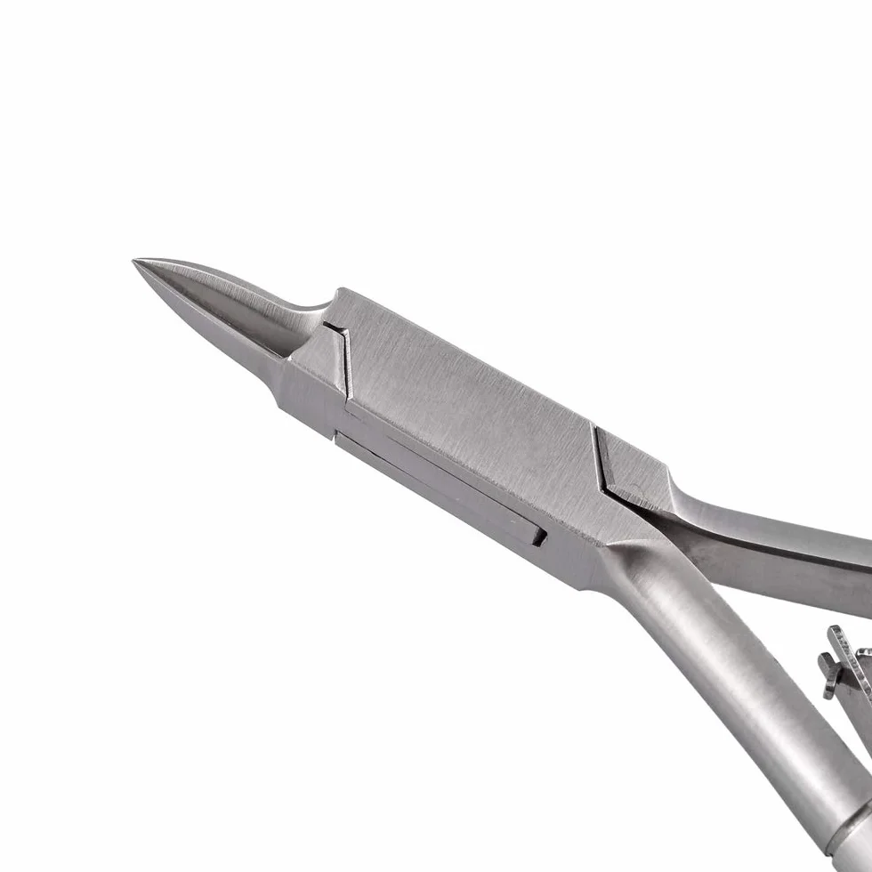 Otto Herder Pince à ongles en acier inoxydable pointe tranchant fin