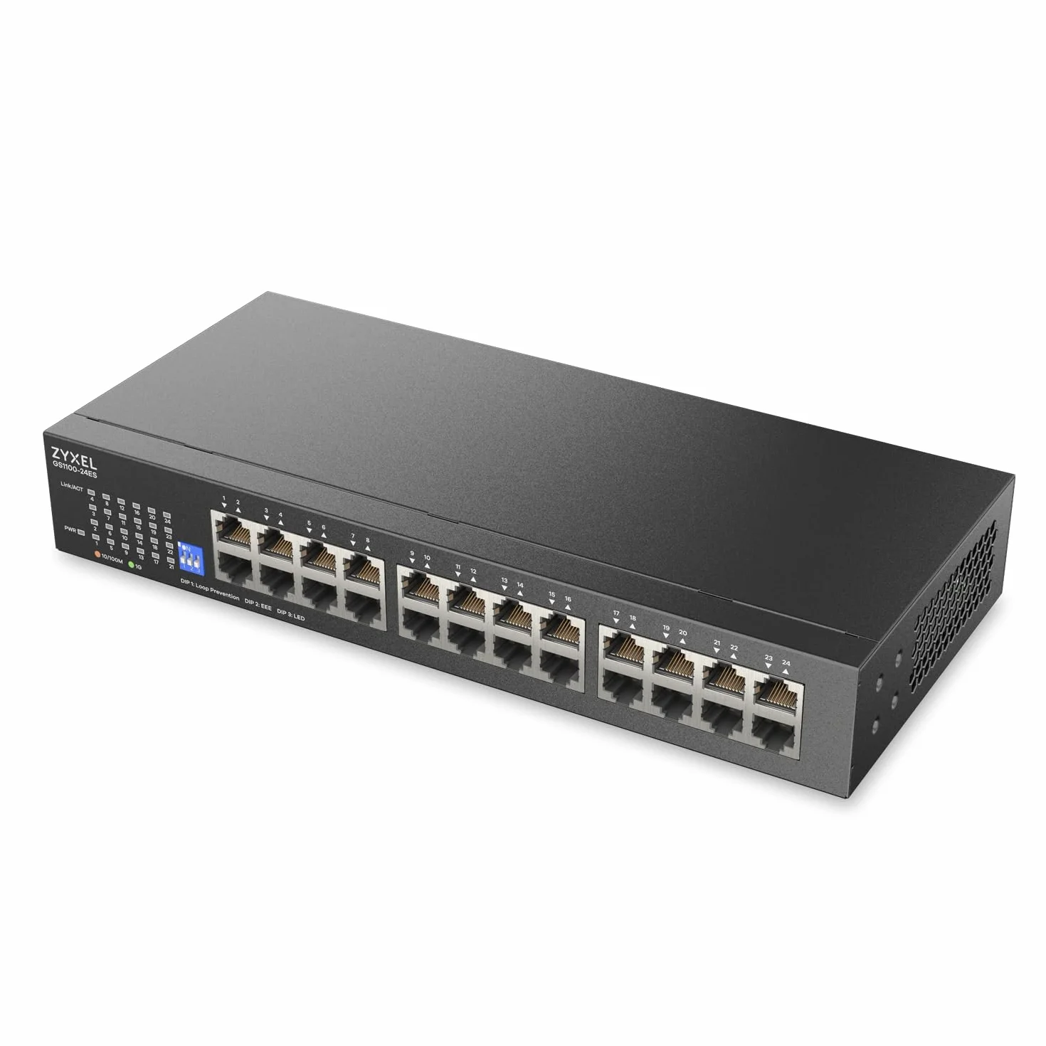 Zyxel Commutateur Réseau 24 Ports Gigabit Ethernet Non Géré GS1100-24ES