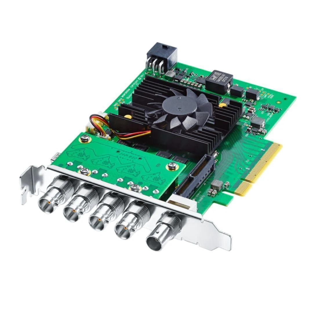 Blackmagic Design DeckLink 8K Pro carte d'acquisition vidéo Interne PCIe - Cartes d'acquisition vidéo (NTSC,PAL, 60 ips, 50 ips, 59,94 ips, 525i,625i,720p,1080i,1080p,2160p, 228 g)