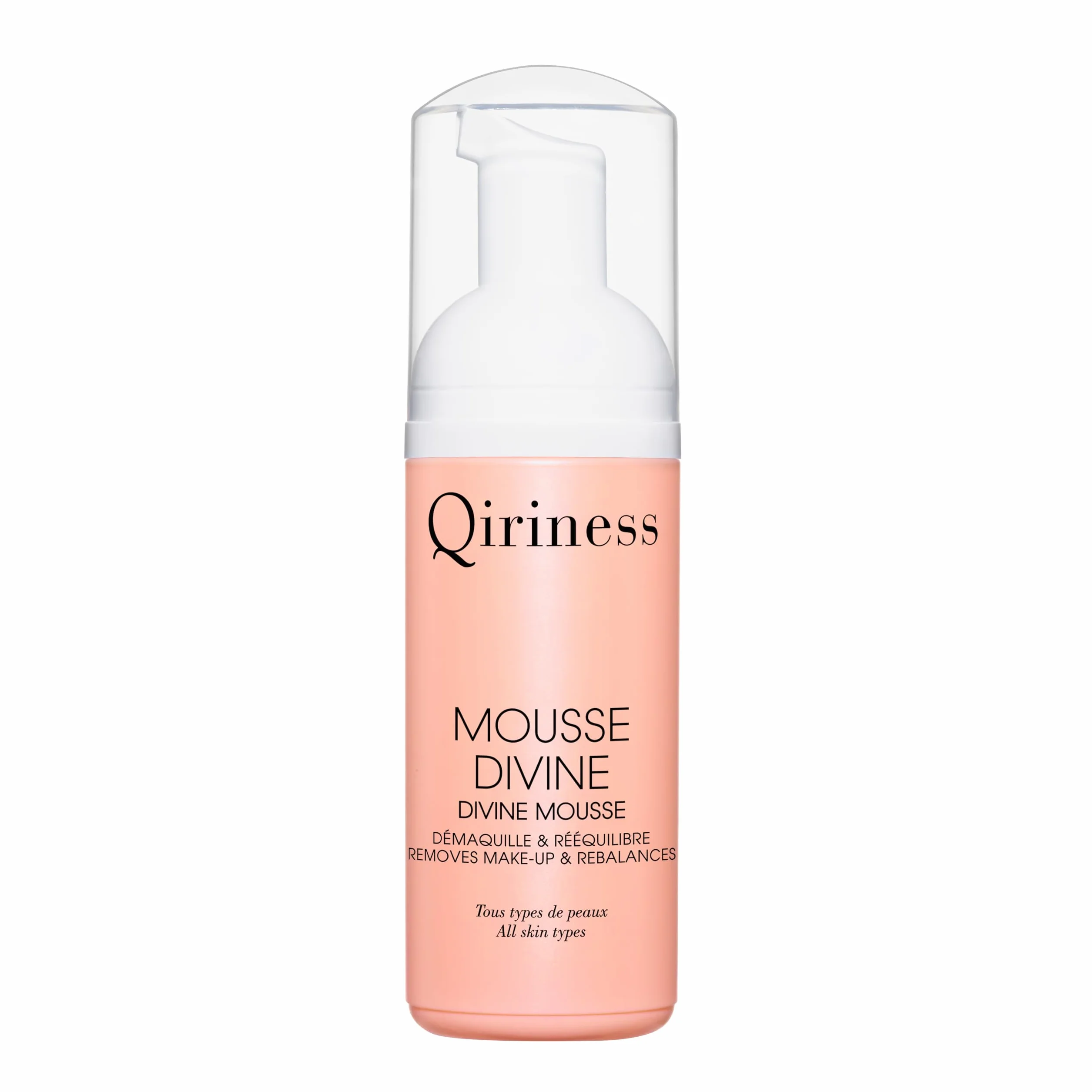 Qiriness Mousse Nettoyante et Démaquillante Vitamine C 125 ml