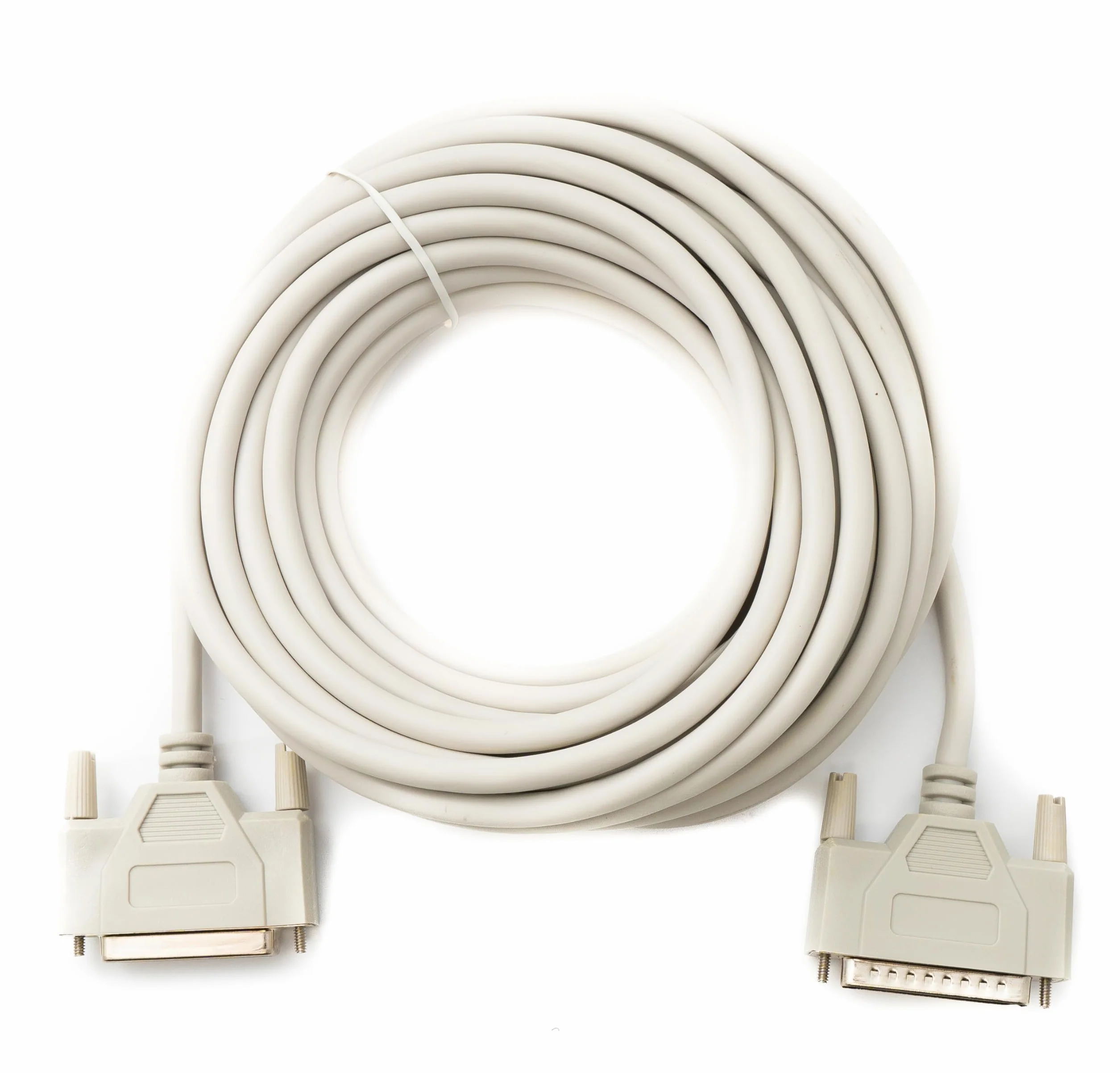 Câble null modem RS530 DB25 10 m 25 broches mâle vers femelle