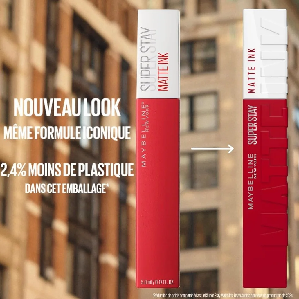 Maybelline New York Superstay Matte Ink 6 Liquides Longue Tenue Teintes Lover Seductress Artist Dancer Pioneer Voyager