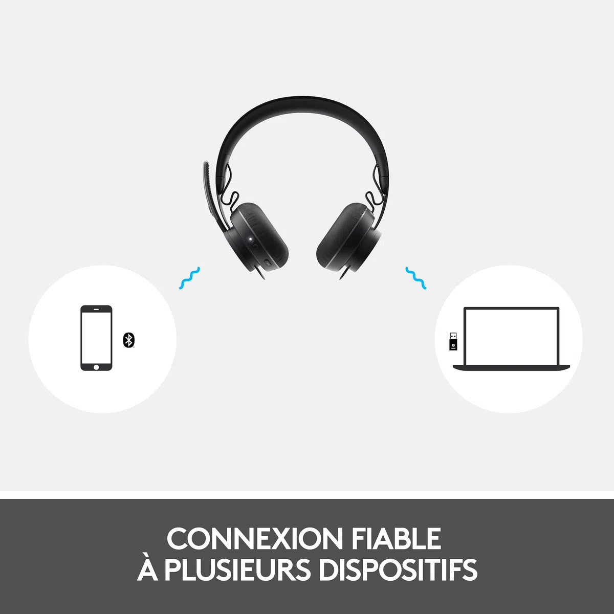 Logitech Zone 900 Casque Micro Sans Fil