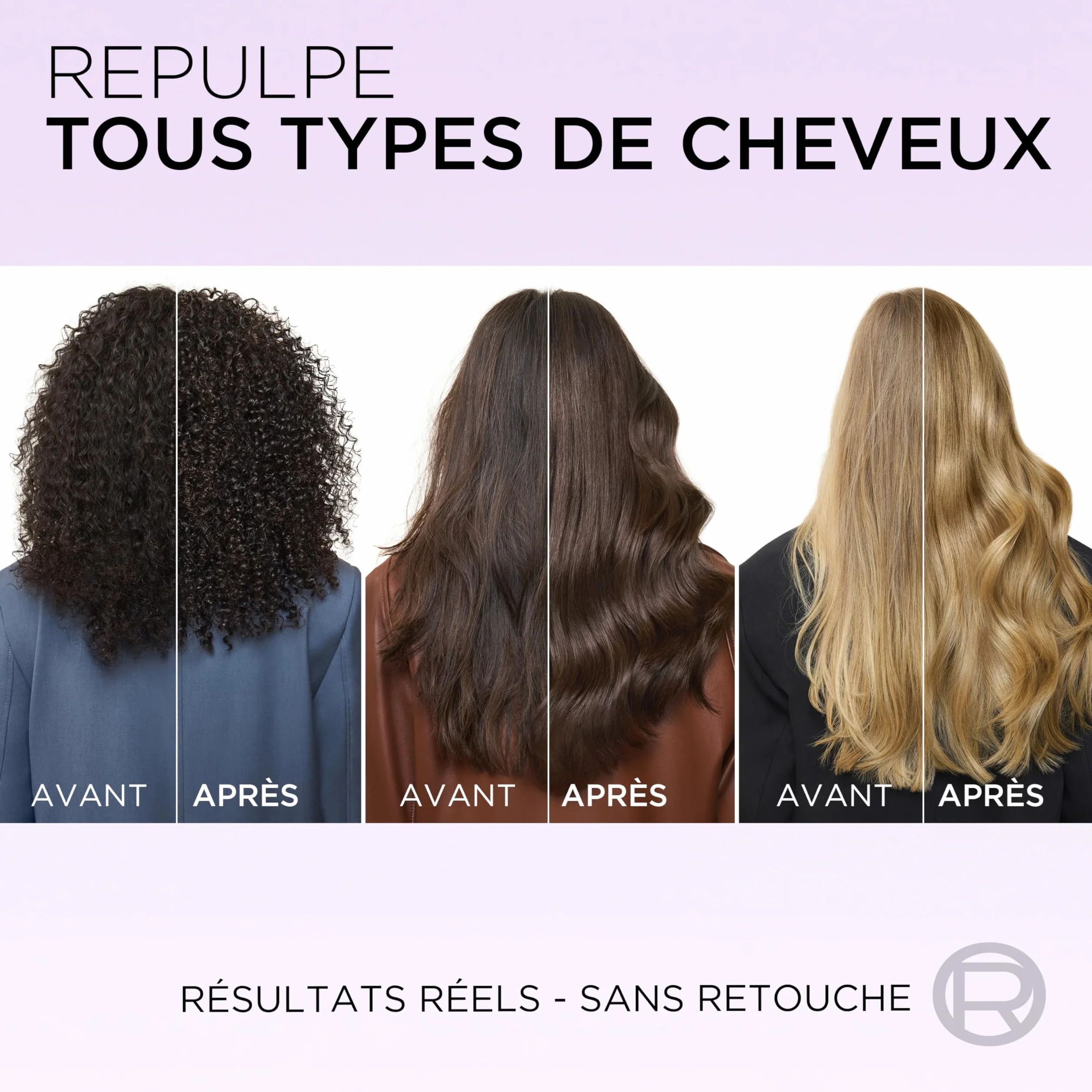 L'Oréal Paris Elseve Hyaluron Repulp Routine Soin Hydratation Intense Cheveux Déshydratés 72H Acide Hyaluronique Shampooing Sérum Masque