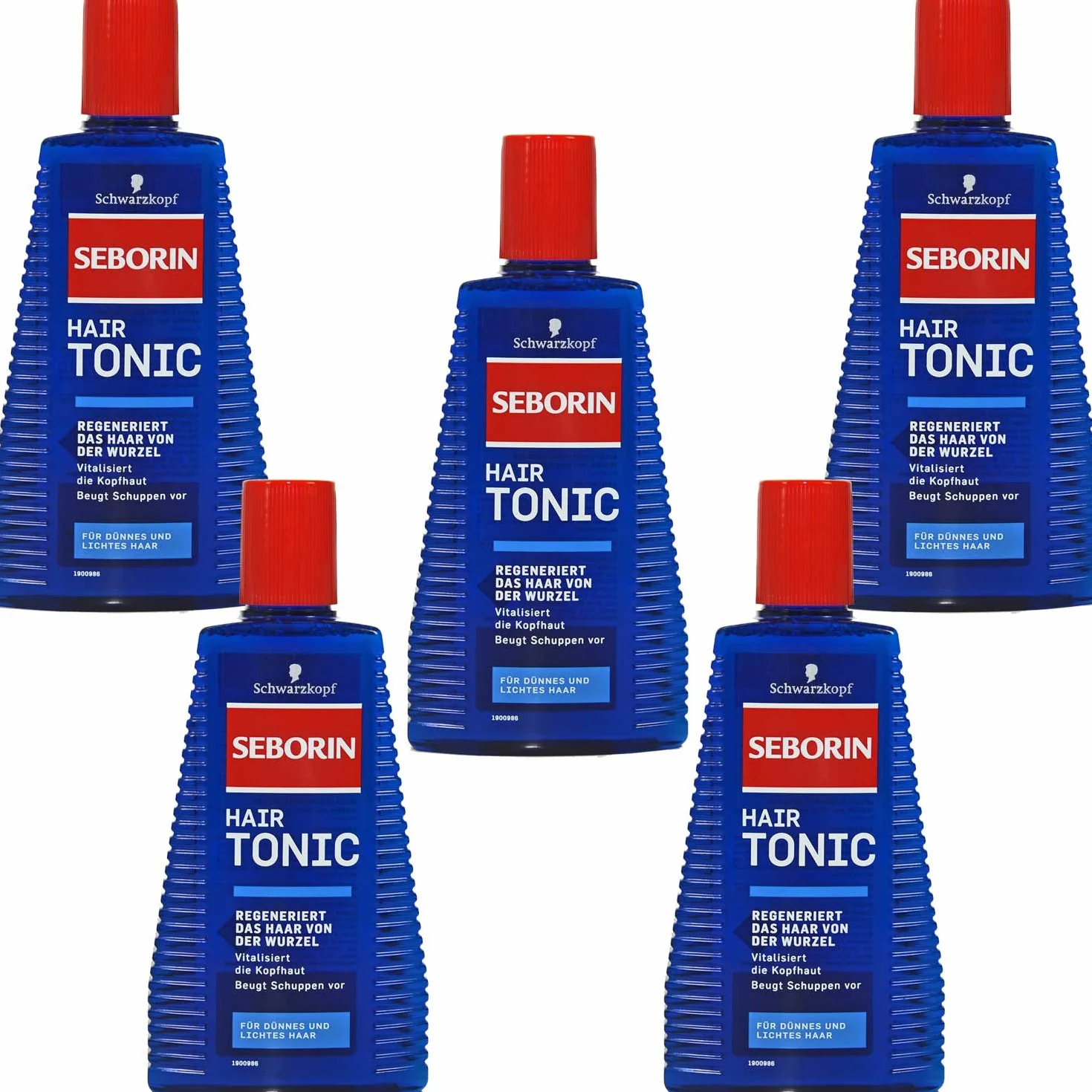 Schwarzkopf Seborin Tonique capillaire cheveux fins anti-pelliculaire 5 x 300 ml
