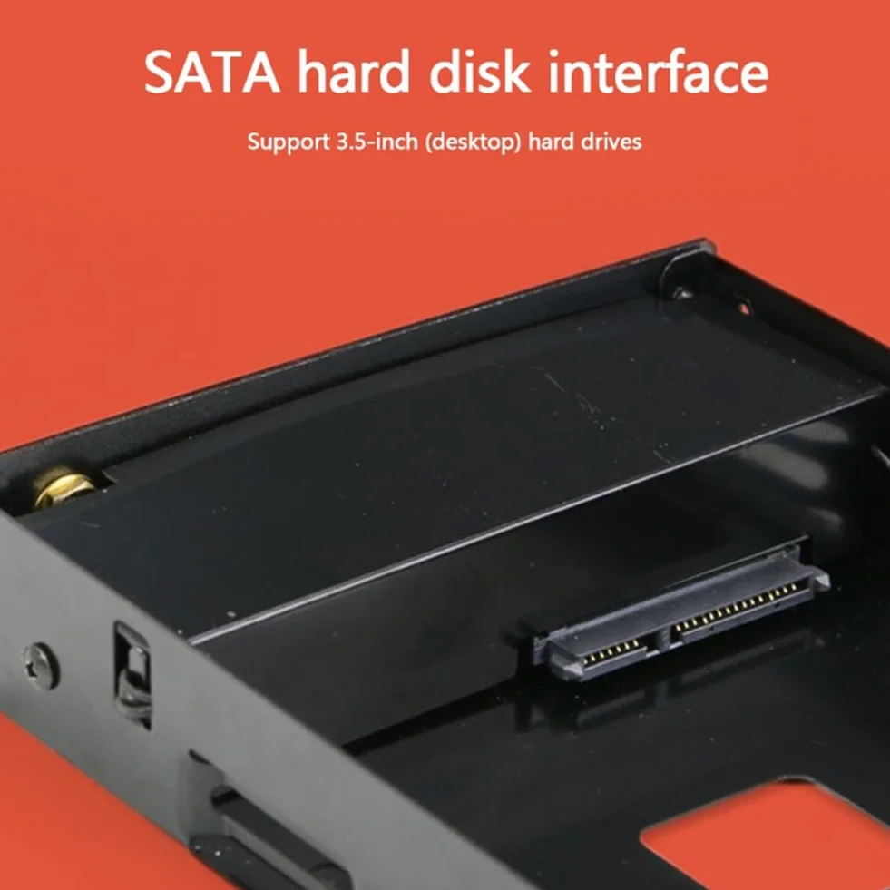 Boîtier Portable pour Disque Dur SSD 3,5 Pouces USB 3.0 RJ45 Ethernet NAS Serveur de Streaming Réseau Stockage
