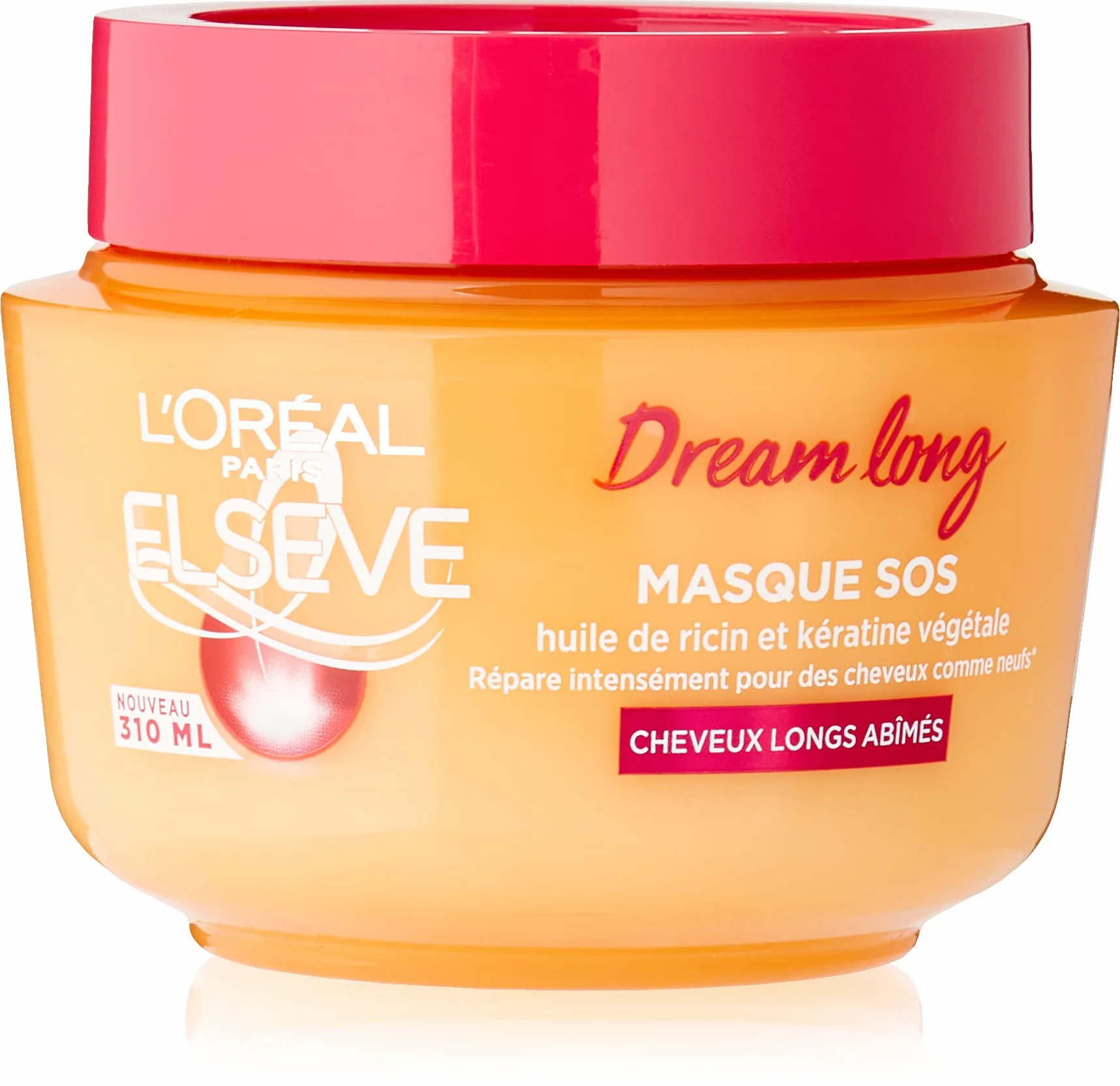 L’ORÉAL PARIS Elseve Dream Long Masque Réparateur SOS Kératine Cheveux Longs 310 ml