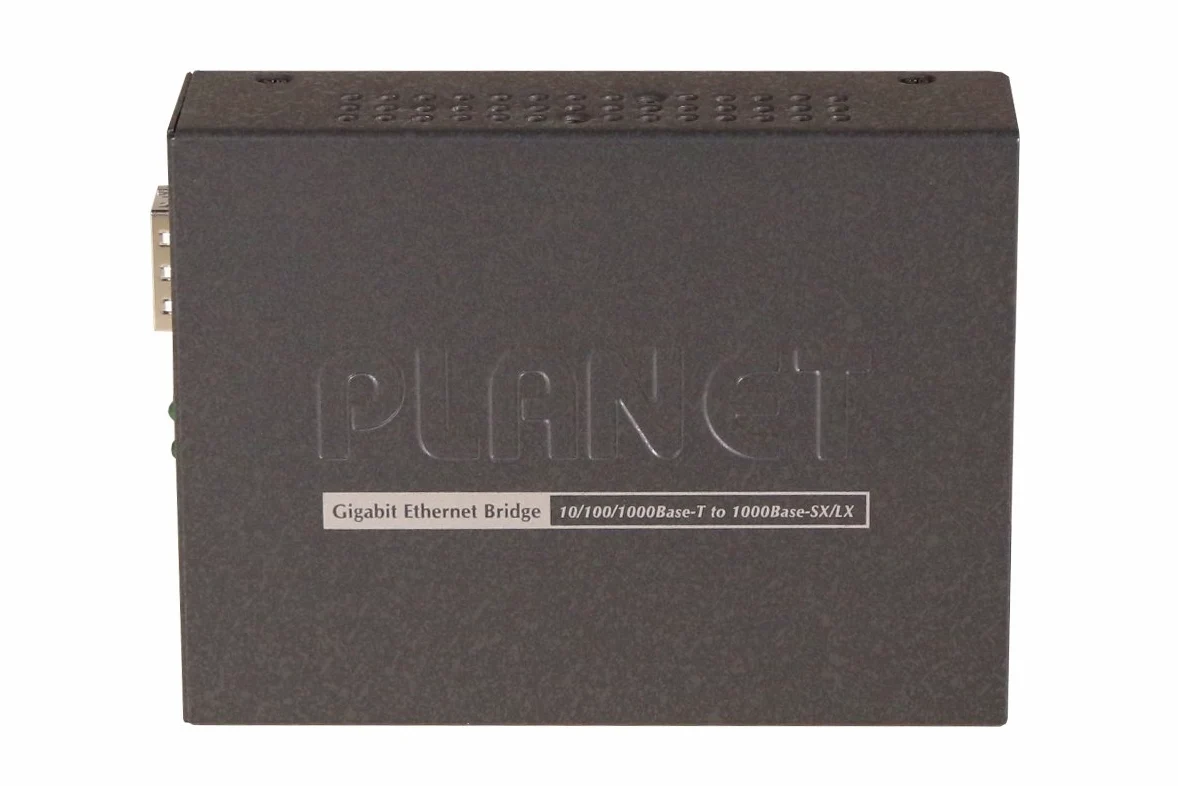 PLANET GT805A convertisseur de Support réseau 1000 Mbit/s Multimode Noir