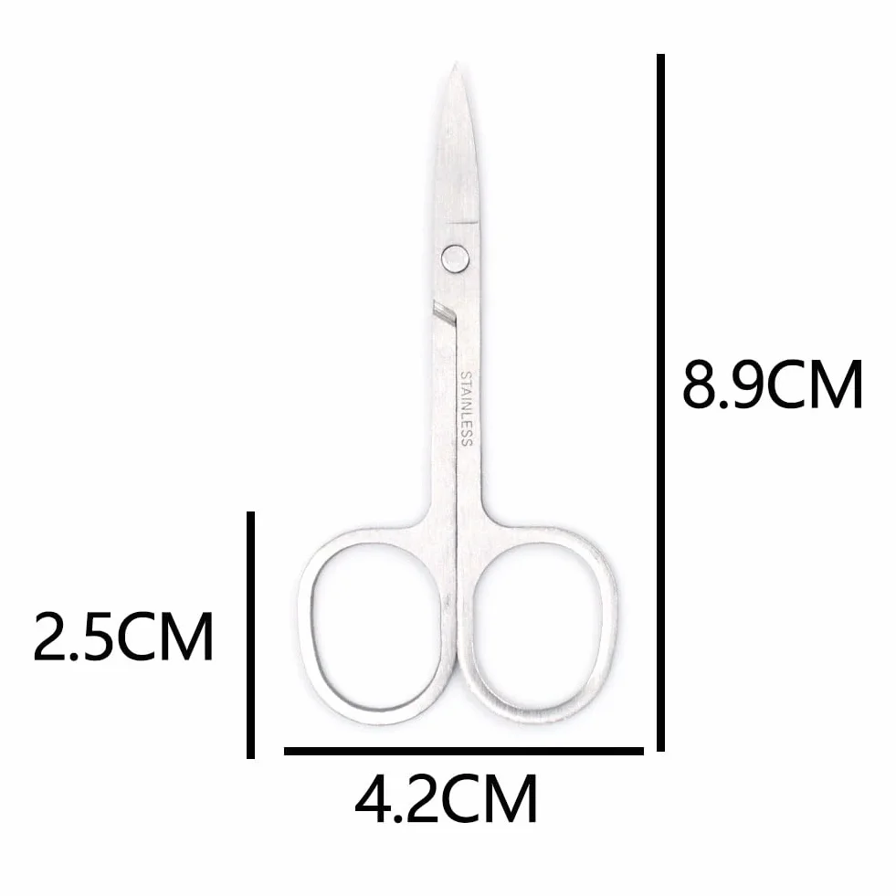 Ciseaux à Ongles Professionnels Acier Inoxydable Multifonctionnel pour Manucure