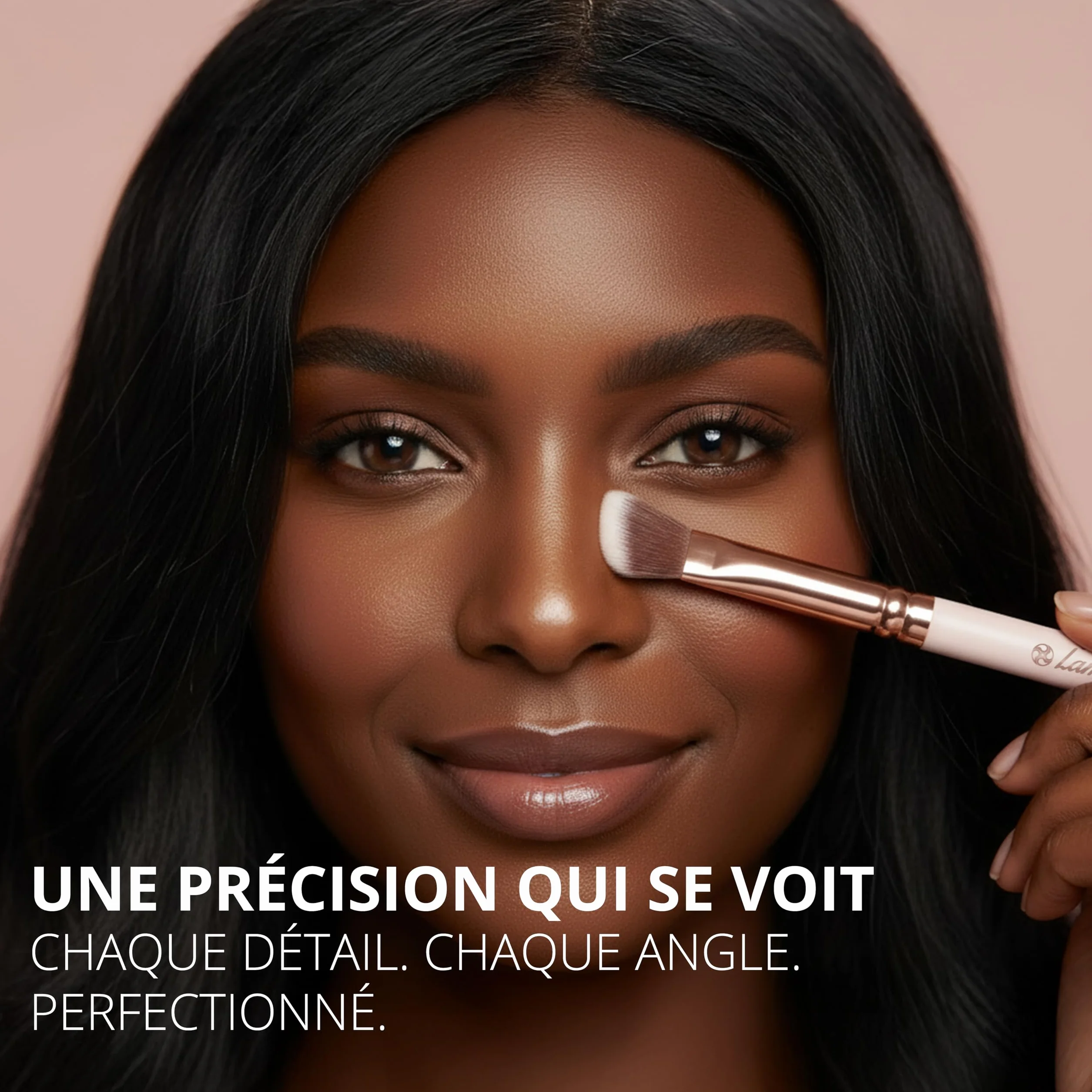Set Pinceaux Maquillage Teint Contouring Poudre Rouge Kit Sculptant Visage Mélange Liquide Crème Poudre Cosmétique Polissage Pointillé