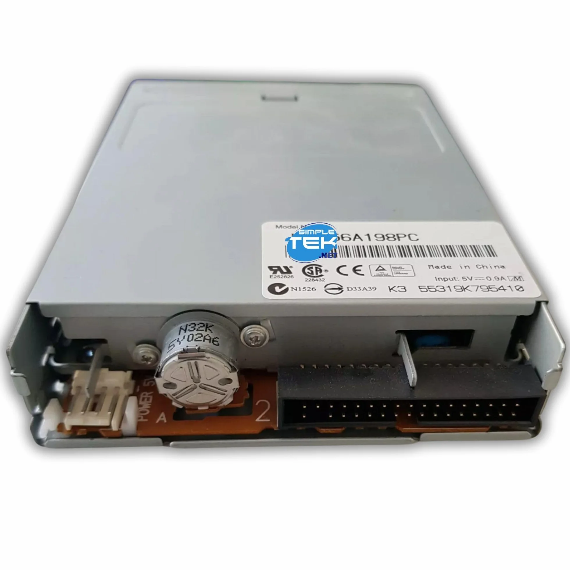 Lecteur de disquette interne 3.5" IDE PATA EIDE SIMPLETEK Récupérer vos anciennes données