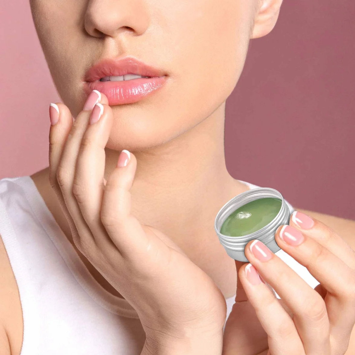 Pots en Aluminium 20 ml, 20 Pièces, Conteneurs Cosmétiques Vide avec Mini Spatule et Étiquette pour Maquillage, Crème, Baume à lèvres