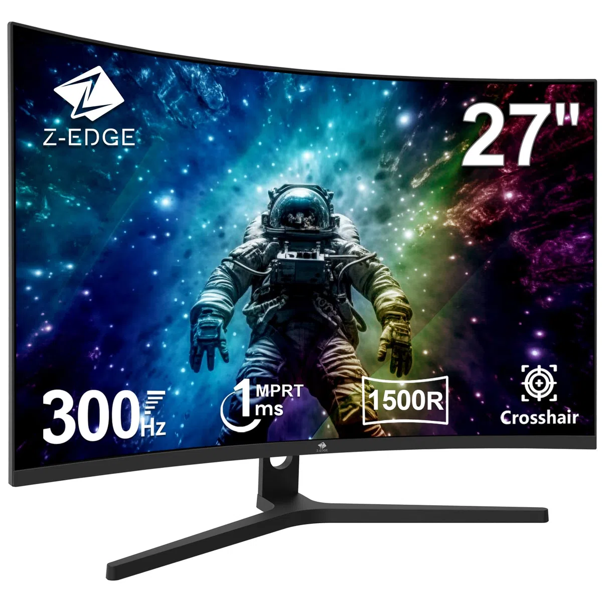 Z-Edge Ecran Gaming Incurvé 27" 300Hz FHD 1500R 1ms FreeSync HDR RGB