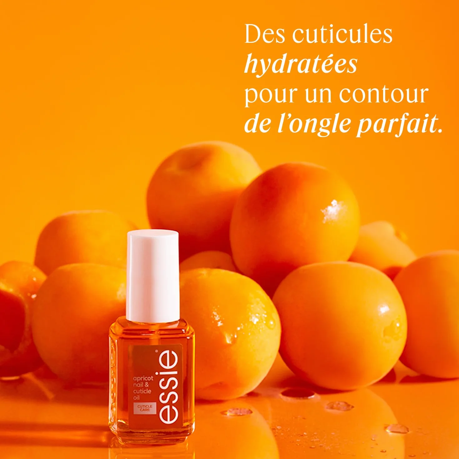 ESSIE Huile Abricot Ongles & Cuticules Soin Réparateur Hydratant 13,5 ml