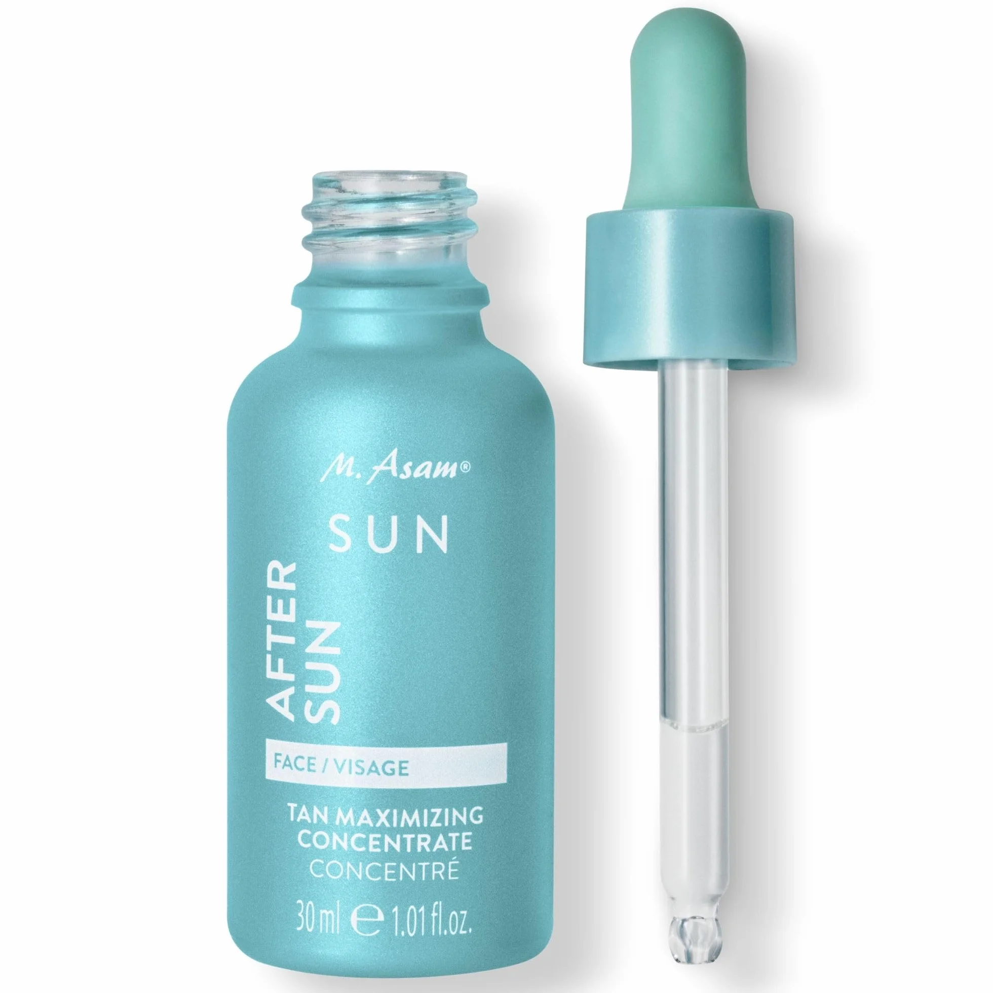 M. Asam SUN After Sun Tan Maximizing Concentrate 30 ml - Soin Visage Hydratation Intense Gel Aloe Vera Panthénol Prolongateur de Bronzage