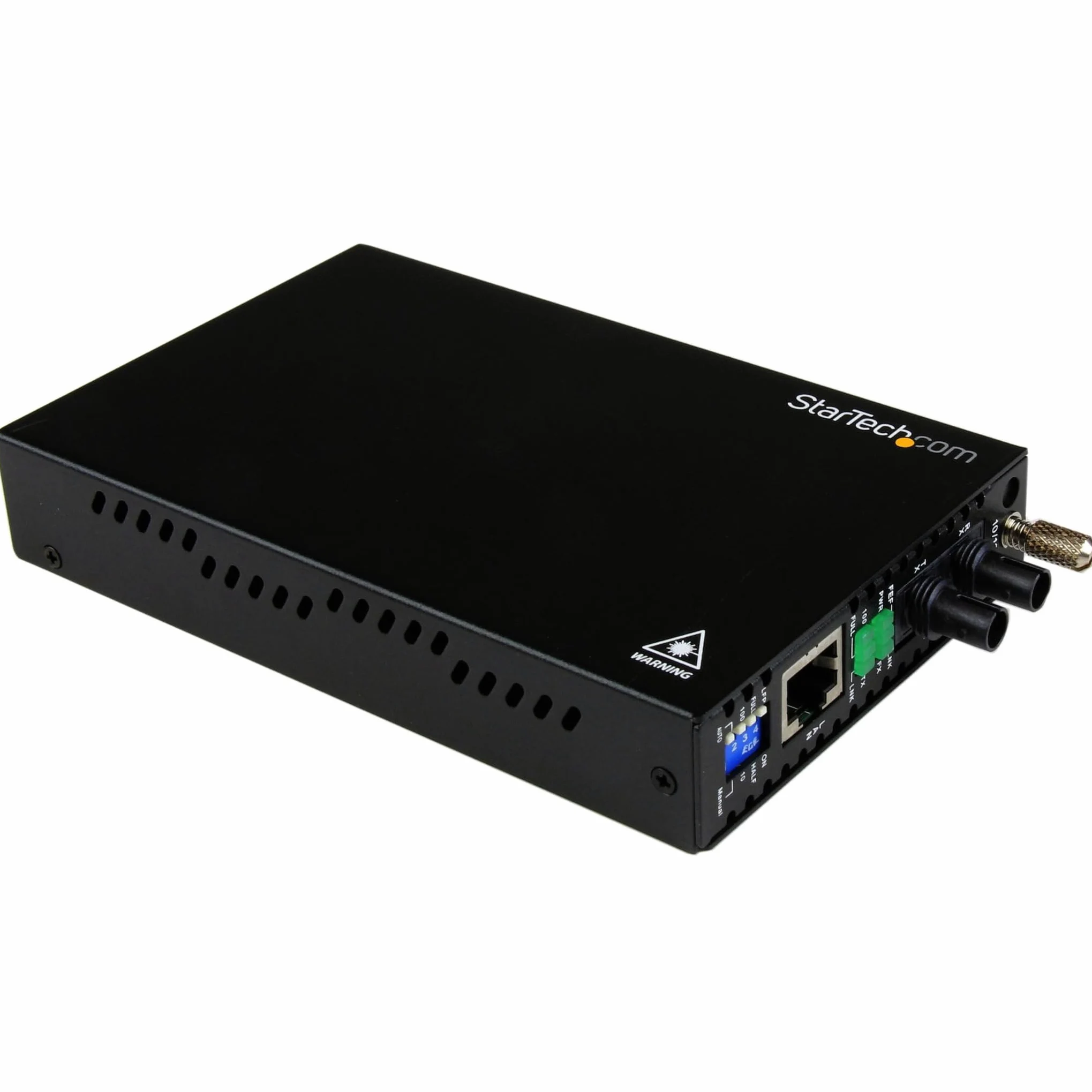 StarTech.com Convertisseur Ethernet sur fibre optique multimode ST - 10 / 100 Mb/s - 2km (ET90110ST2)