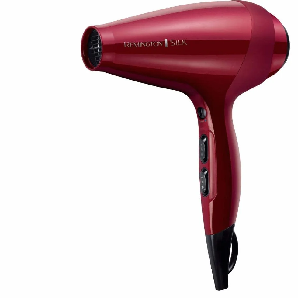 Remington Sèche-cheveux Professionnel Silk 2400W Turbo 140 km/h Ionique Céramique AC9096