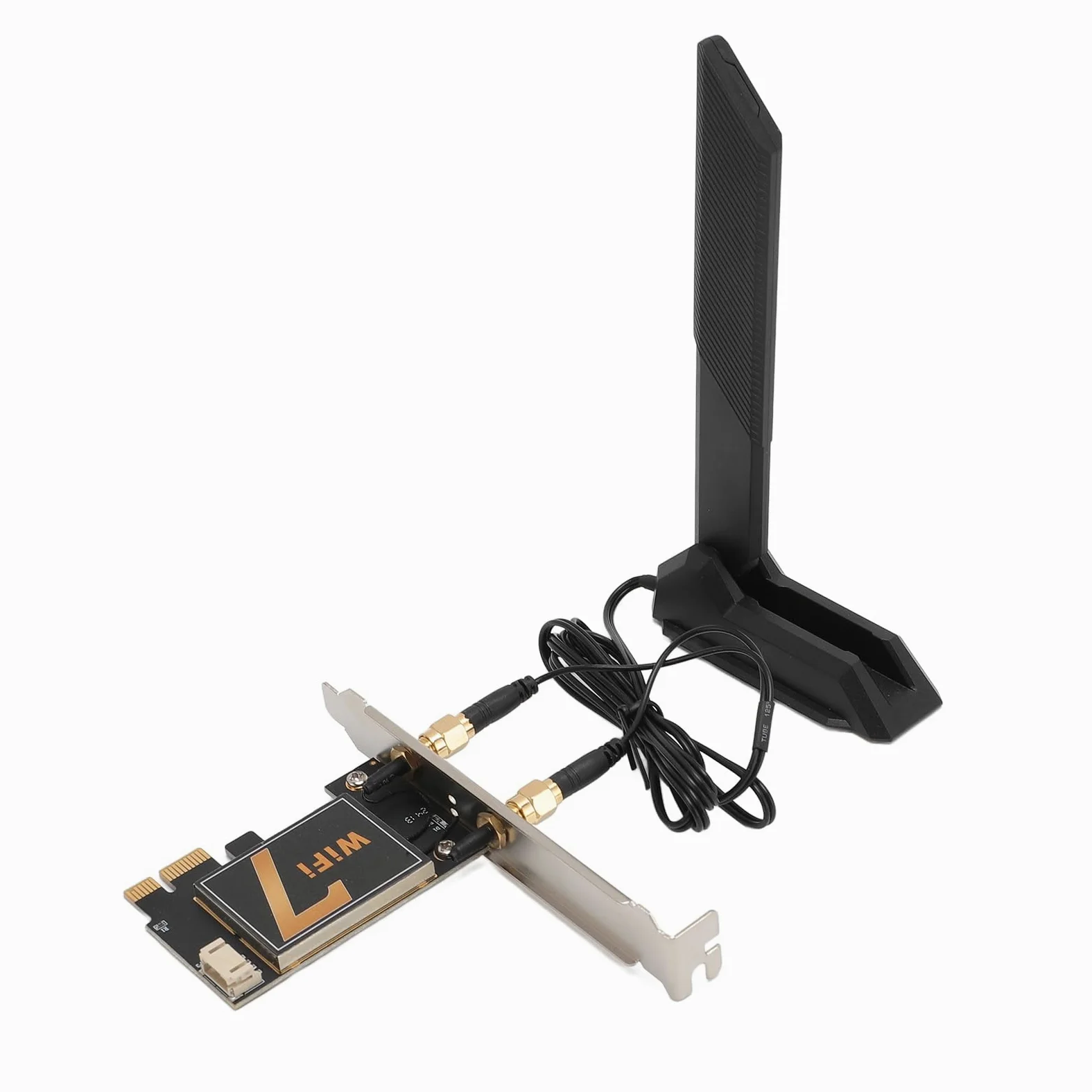 Generic Carte Réseau Fil PCIE Haute Vitesse avec Antenne 12DB et Bluetooth 5.4 pour Ordinateur de Bureau