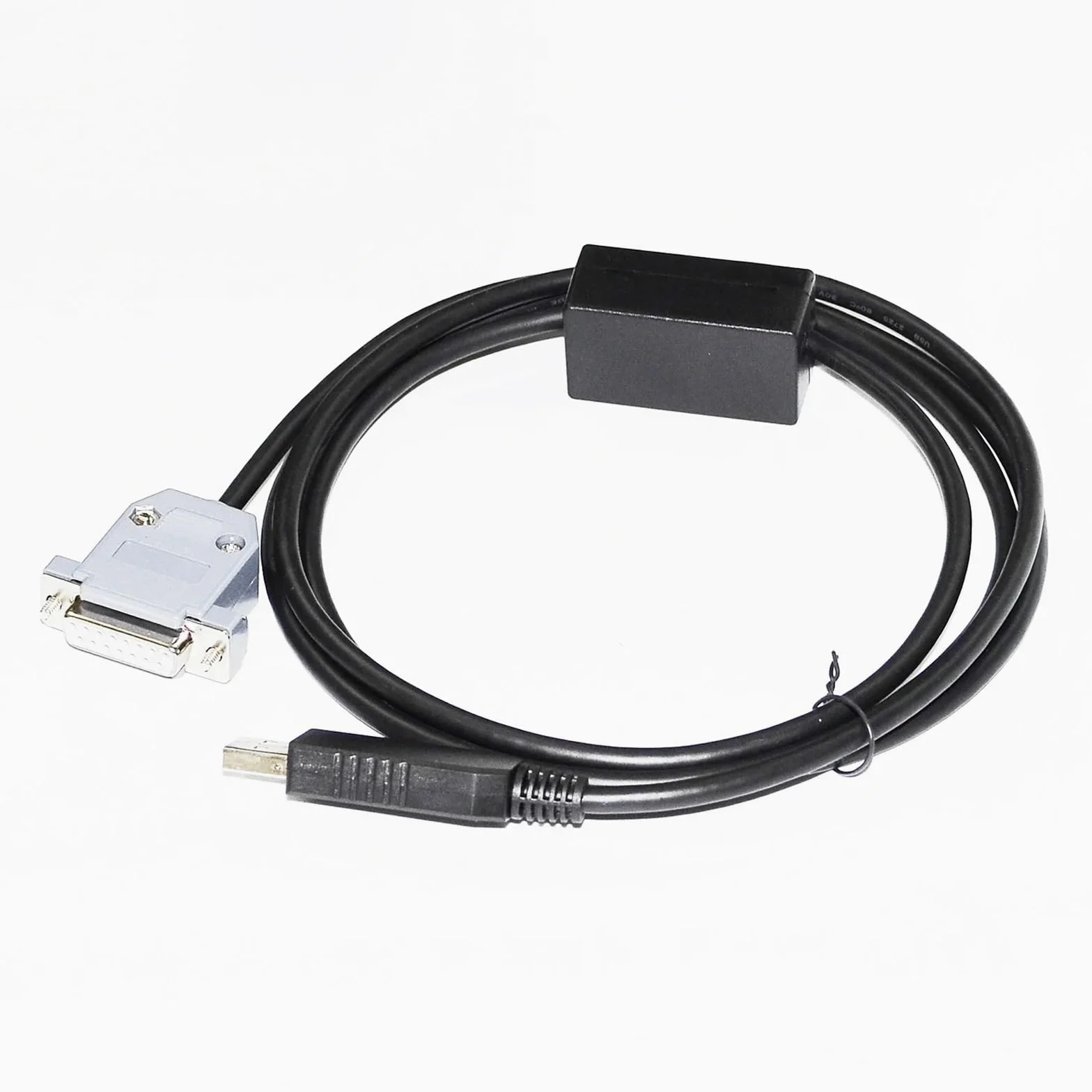 Câble de Communication série convertisseur USB vers DB15 Femelle 15 Broches FT232RL for Pompe à seringue PSD(3 Metre,RS485 Signal)