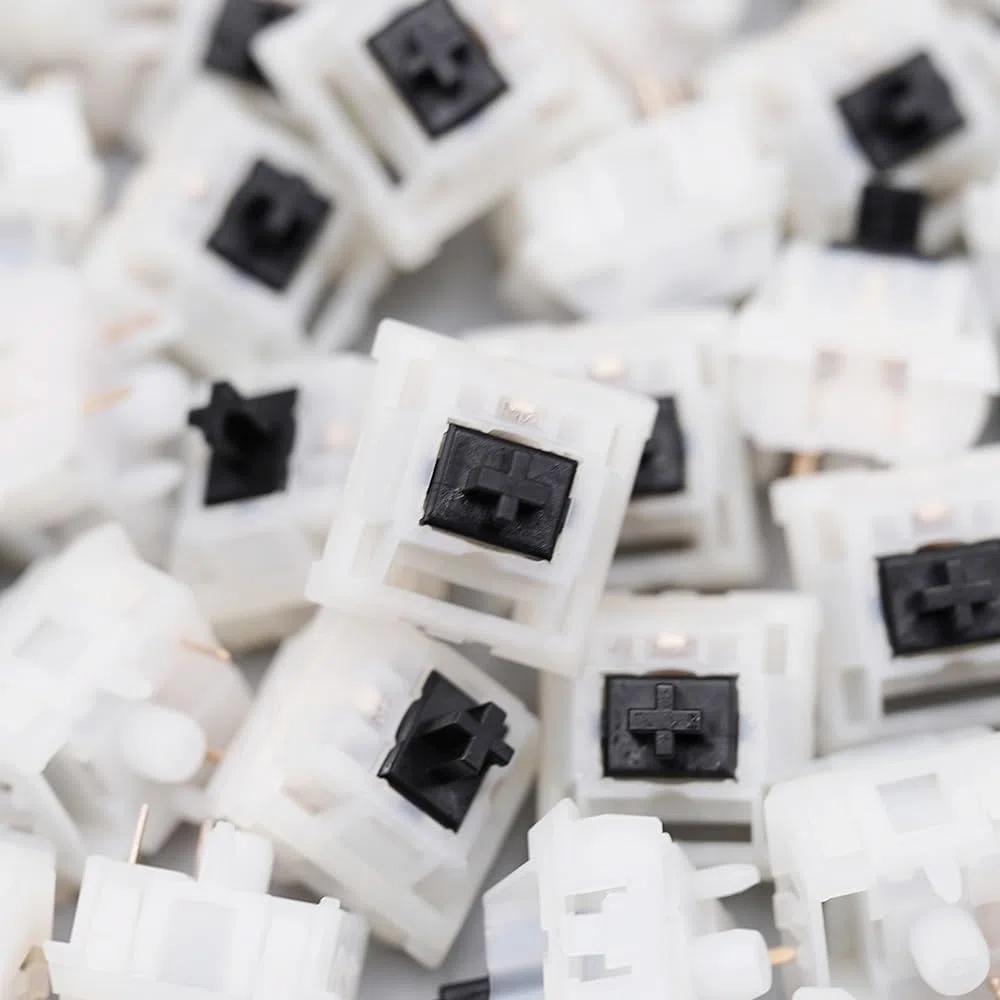 Keygeek Y3X Switch, Commutateur De Clavier Mécanique Pré-lubrifié Linéaire Thocky(32g,110PCS)