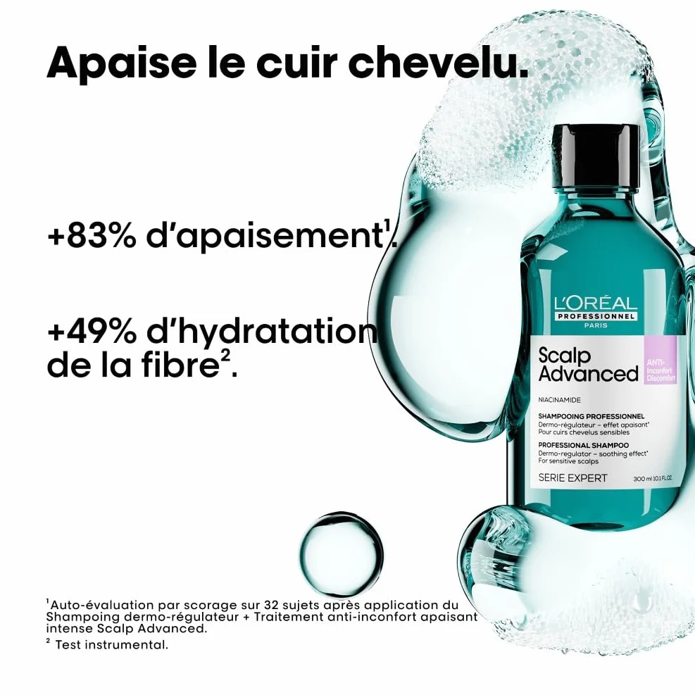 L'OREAL PROFESSIONNEL Scalp Advanced Dermo-Régulateur Anti-Inconfort Cuir Chevelu Sensible Sans Silicone