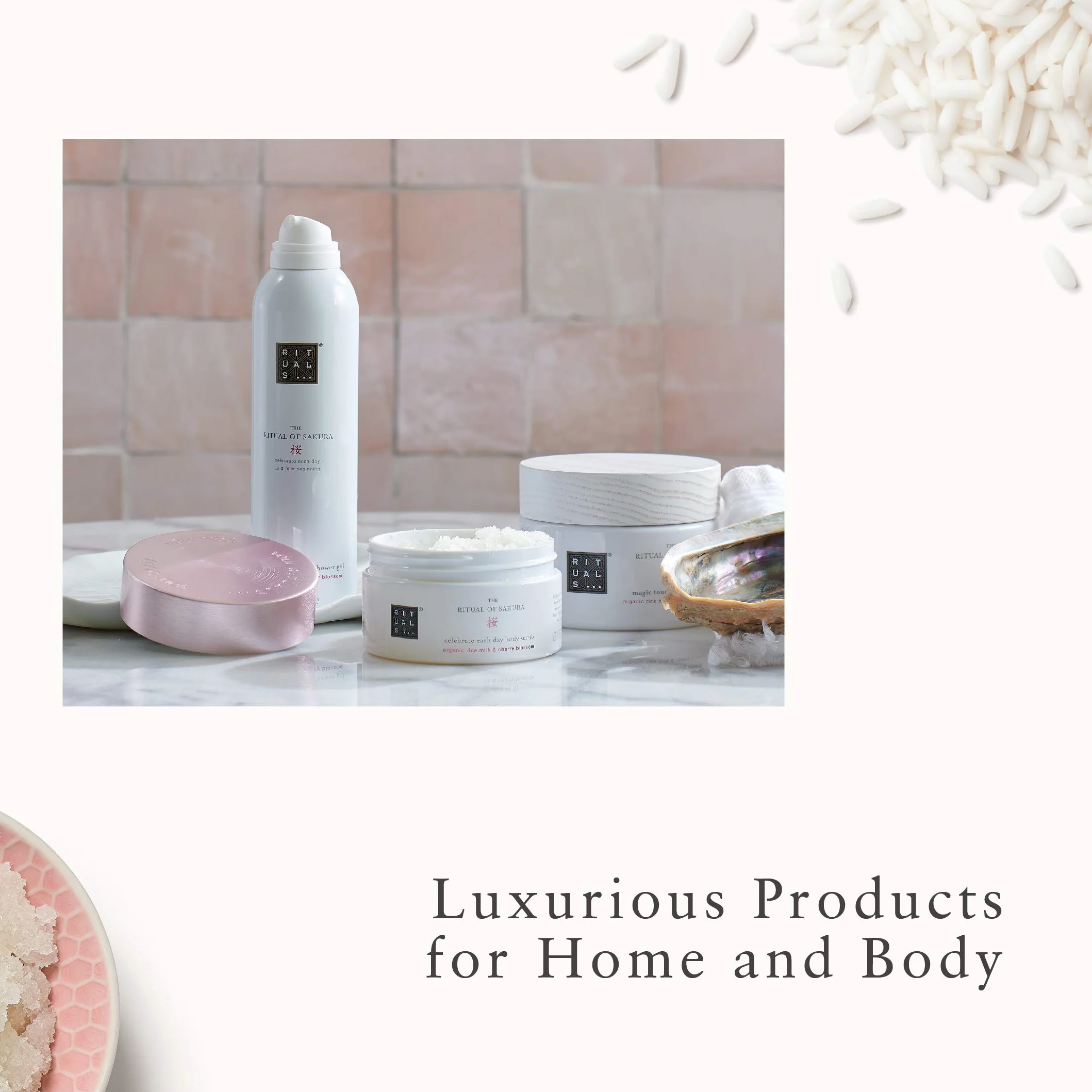 THE RITUAL OF SAKURA body scrub 250 gr