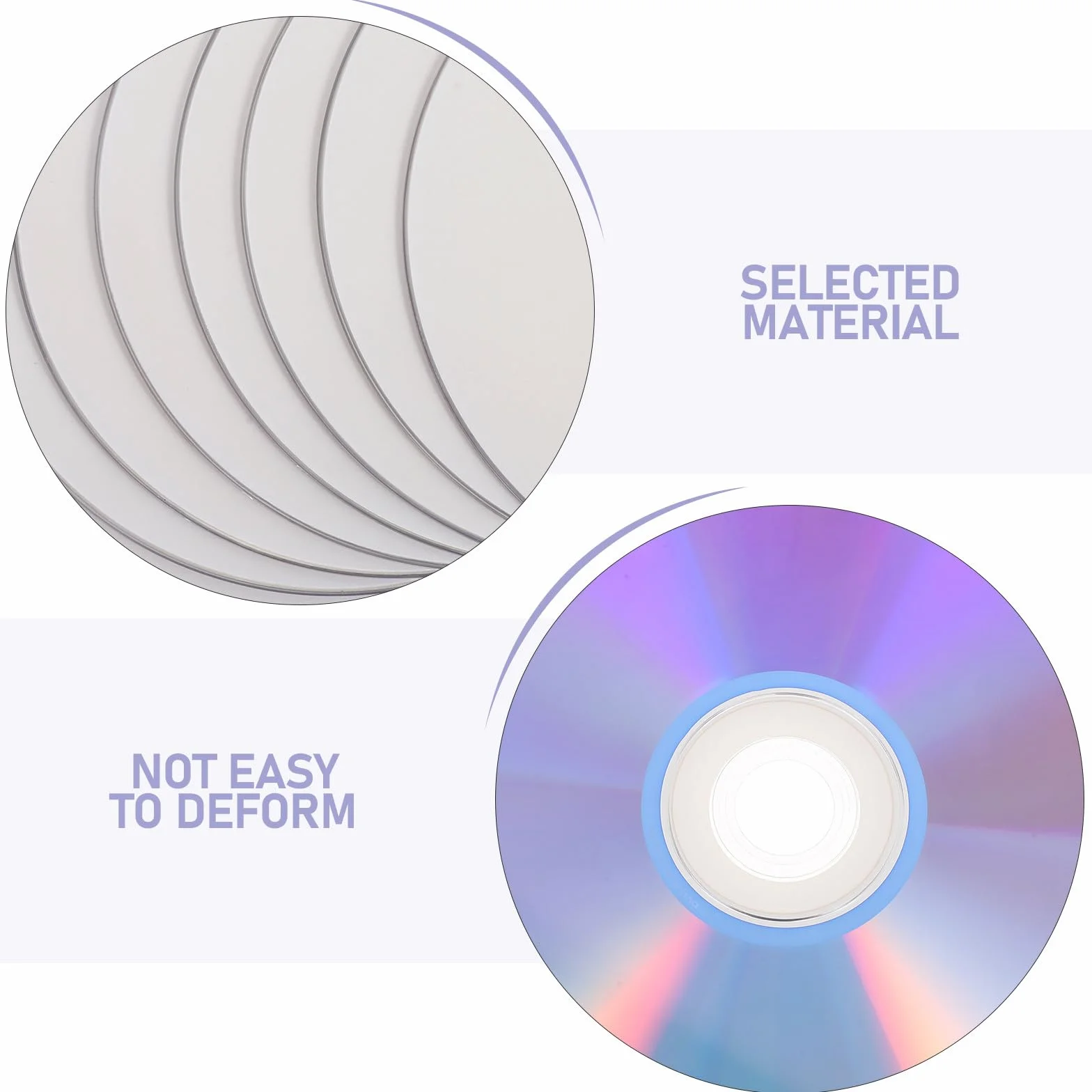 UKCOCO 10 Disques DVD-R Vierges Haute Capacité pour Stockage Vidéo
