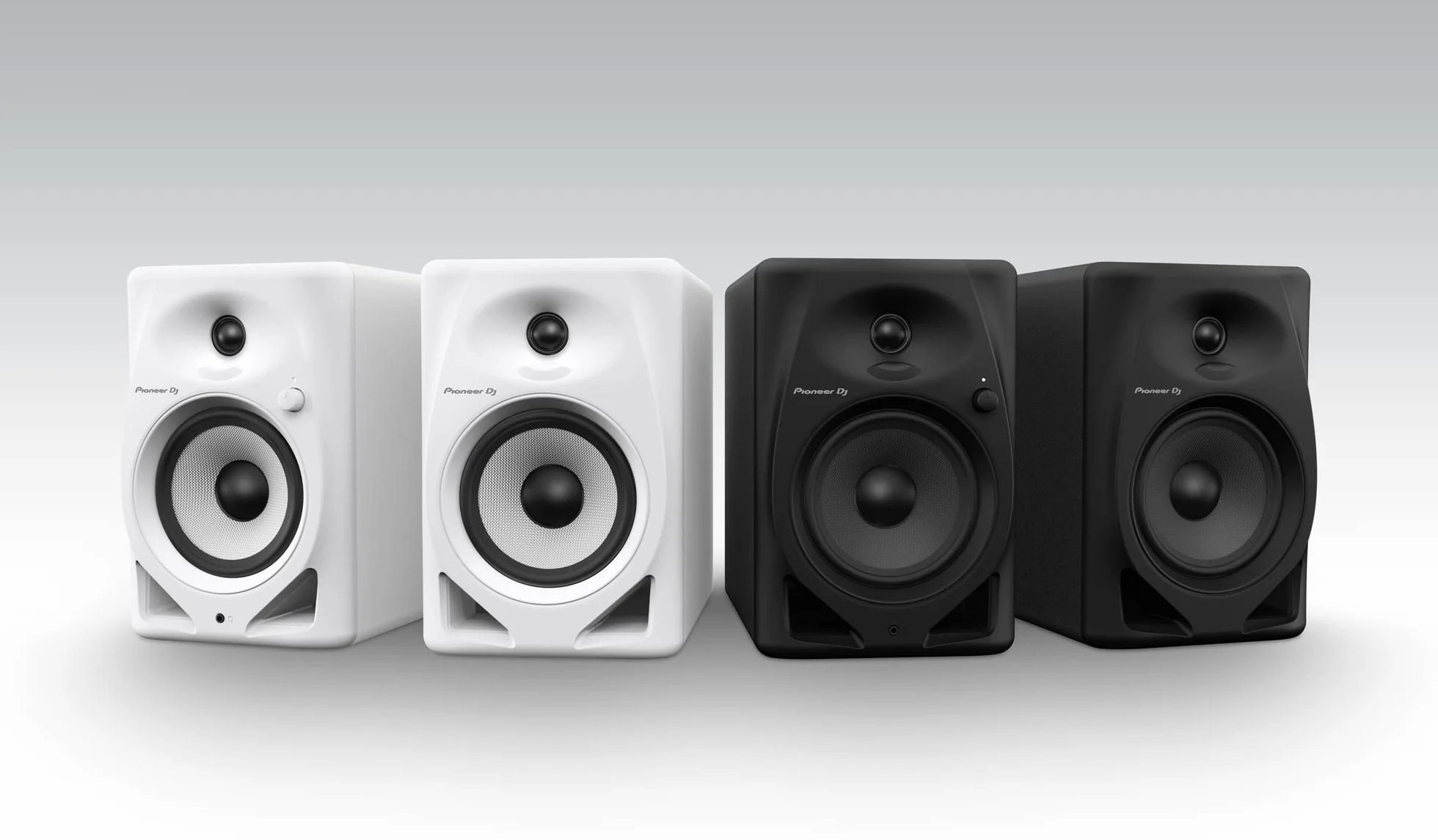 Pioneer DJ DM-50D-W Système d’enceintes de bureau 5" (blanc)