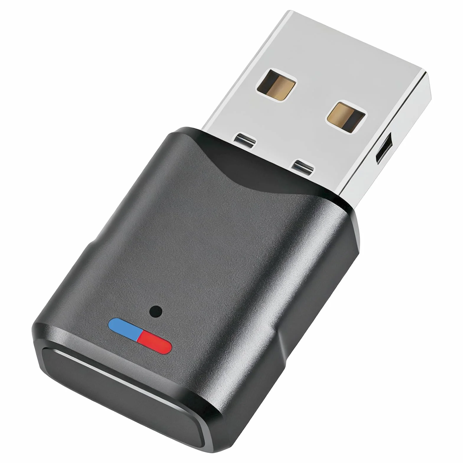 Adaptateur Bluetooth 5.3 USB Dongle pour PS5 PS4 PC Switch Mac Double Appairage Faible Latence