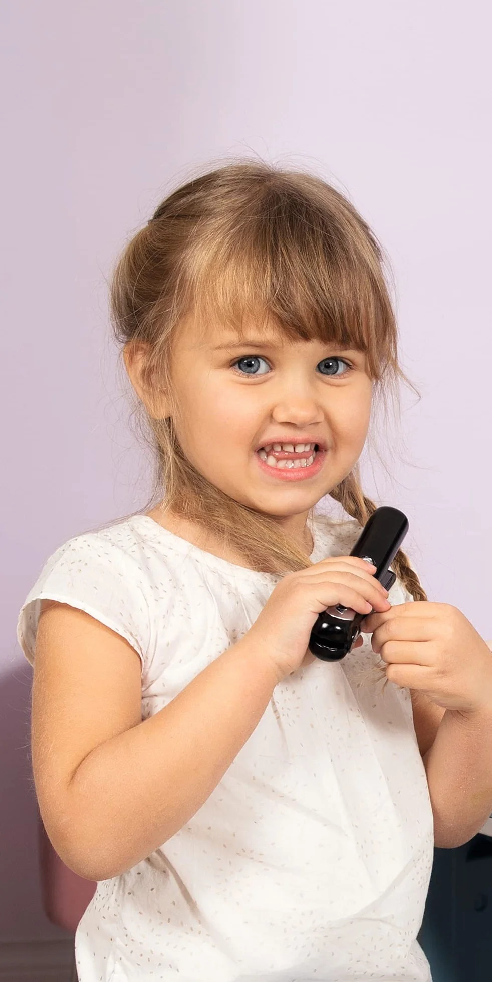 Smoby My Beauty Hair Set Set de Coiffure Enfant Lisseur et Sèche-Cheveux Factices Fonctions Électroniques