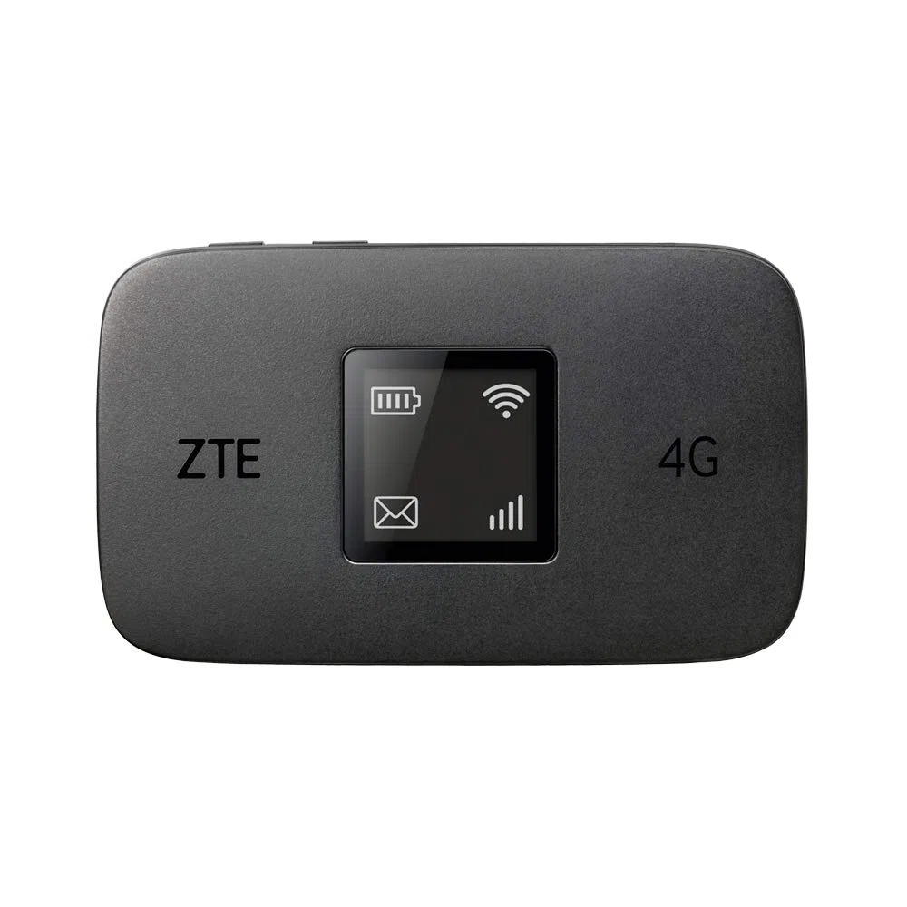 ZTE MF971R, LTE CAT6/4G Hotspot Mobile Portable Wi-FI débloqué à Faible coût 300 Mbps, Batterie 2000 mAh, Wi-FI Double Bande Noir