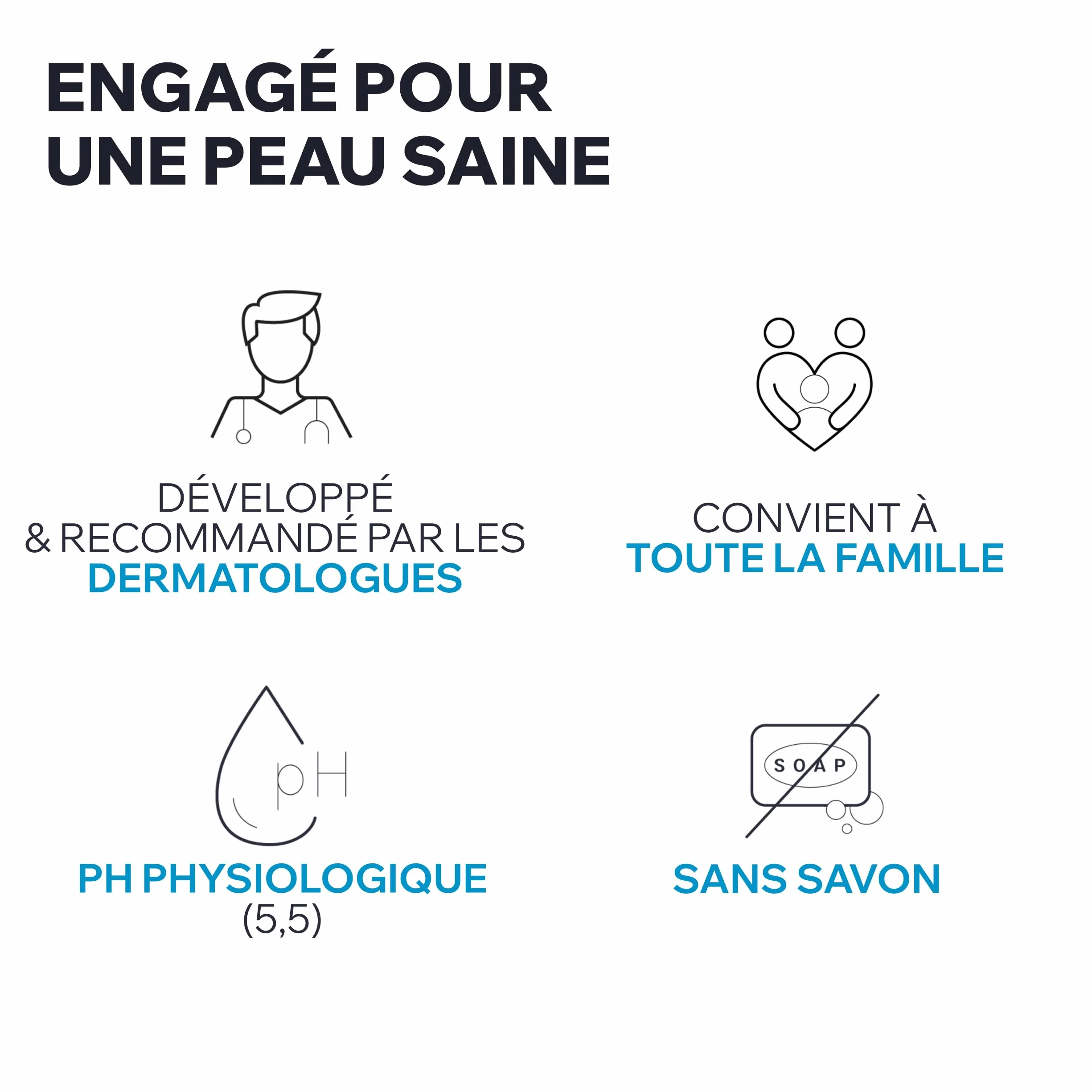 Uriage Huile de Douche 50ml Nettoyant Visage et Corps Peaux Sèches et Sensibles 25% Glycérine pH Physiologique Sans Savon