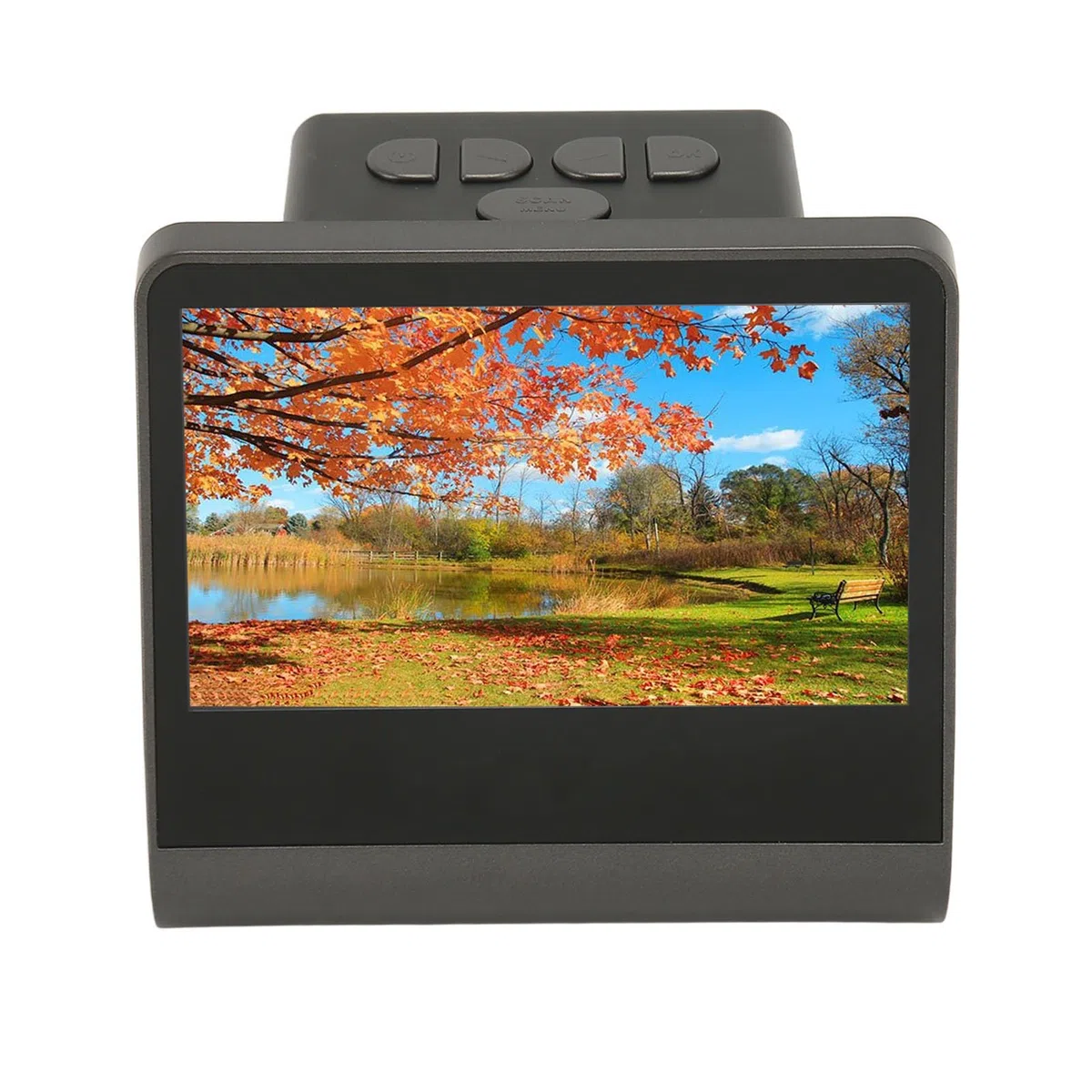 Scanner de Diapositives de Film Compact 48MP, Affichage LCD de 5 Pouces, Améliorer et Redimensionner des Photos, Idéal pour Les Utilisateurs de et Mac, Comprend Le Manuel d'instructions
