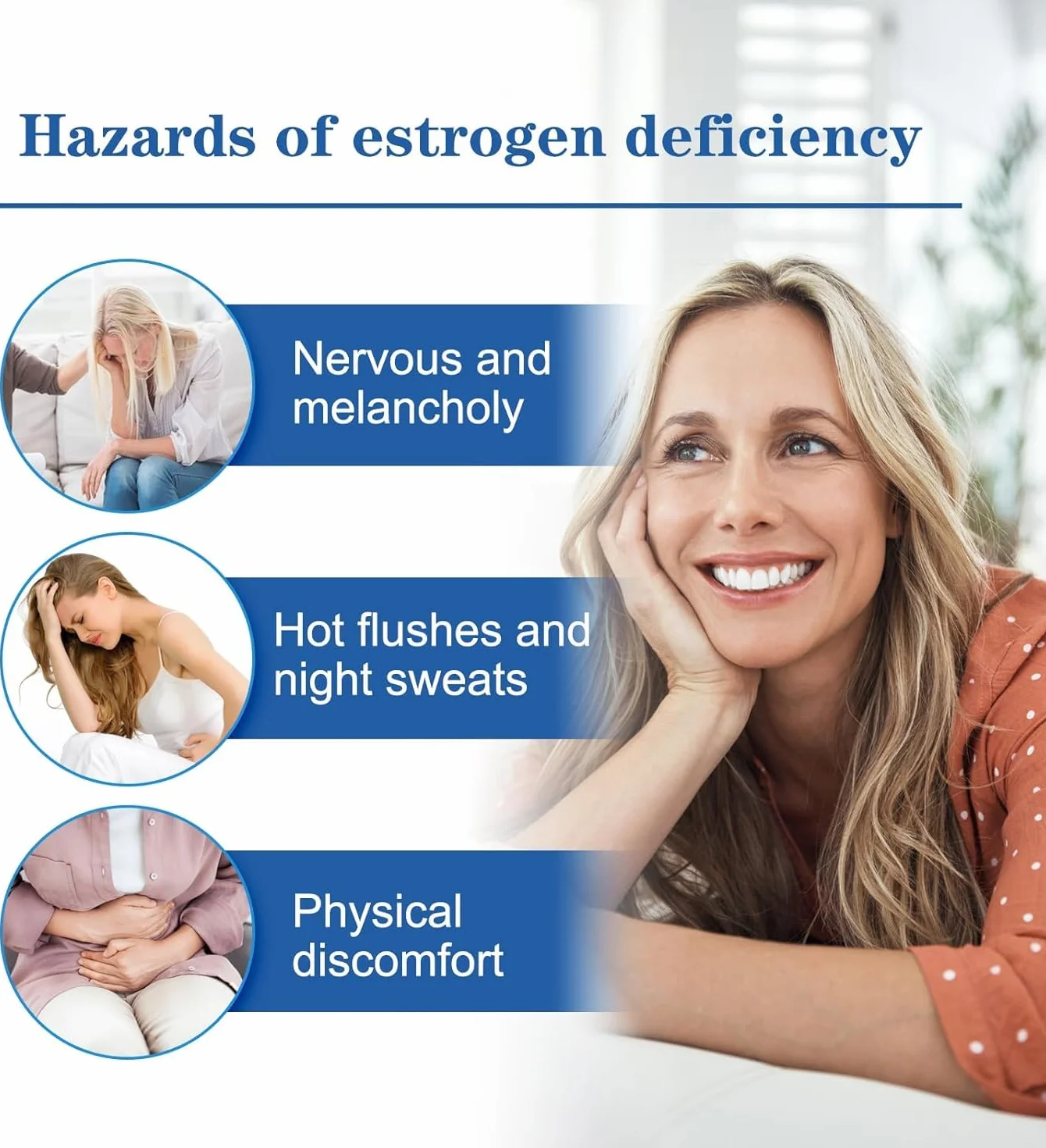 Crème pour Soulager la Ménopause, Soin Féminin, Équilibre Hormonal et Progestérone