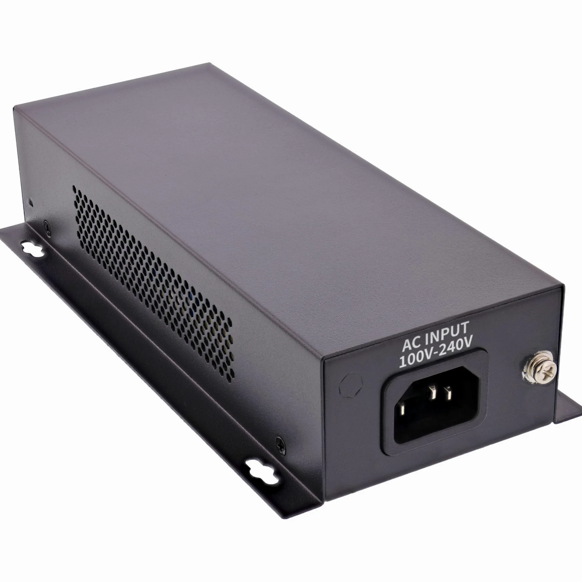 Inline Injecteur PoE++ 10 Gigabit 802.3bt/at/AF Max 90W pour caméras IP, Points d'accès, Mise à Niveau du commutateur sans Remplacement, avec Fonctions de Protection, 44432C