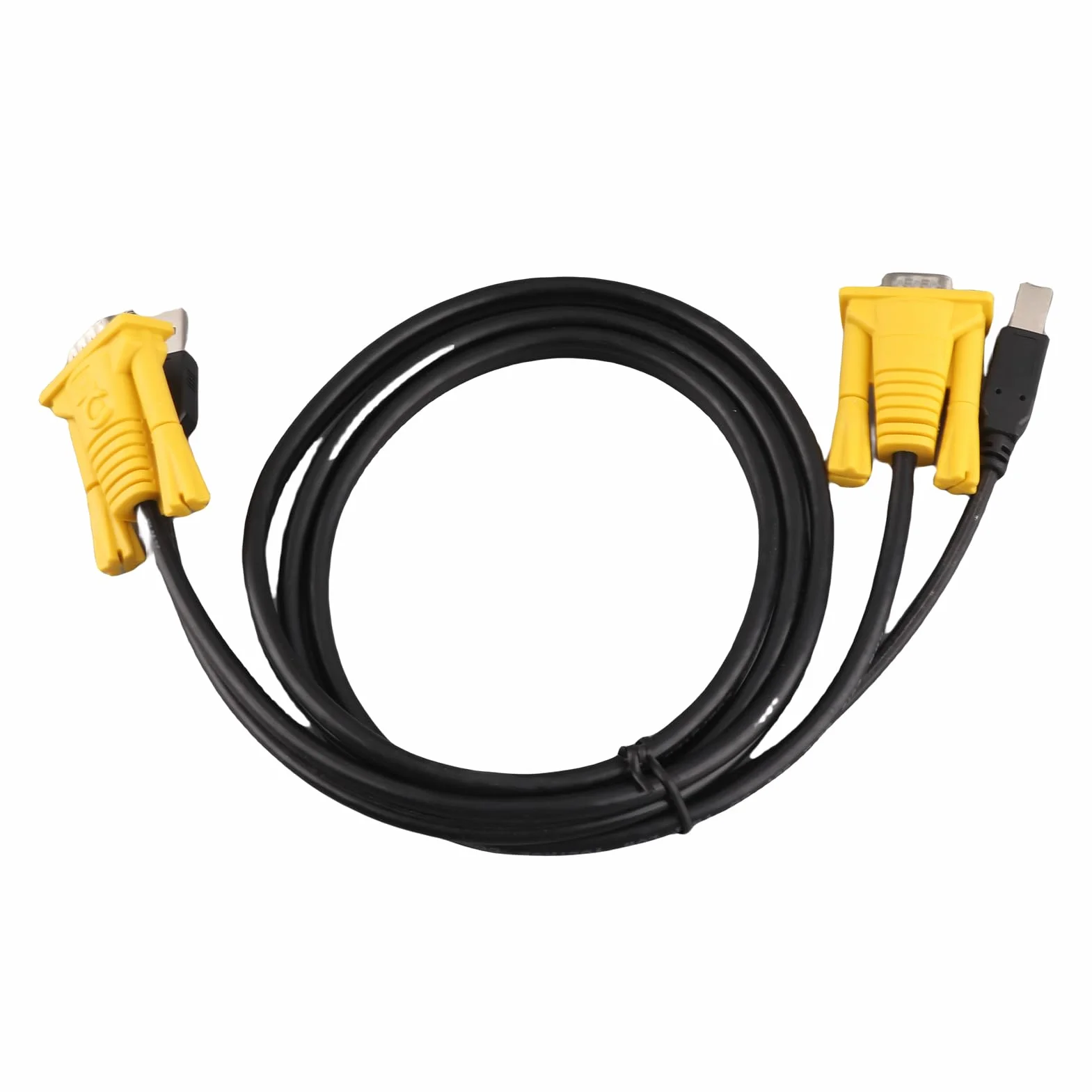 Câble KVM USB 1,5 M VGA Connecteurs PVC pour Commutateurs KVM