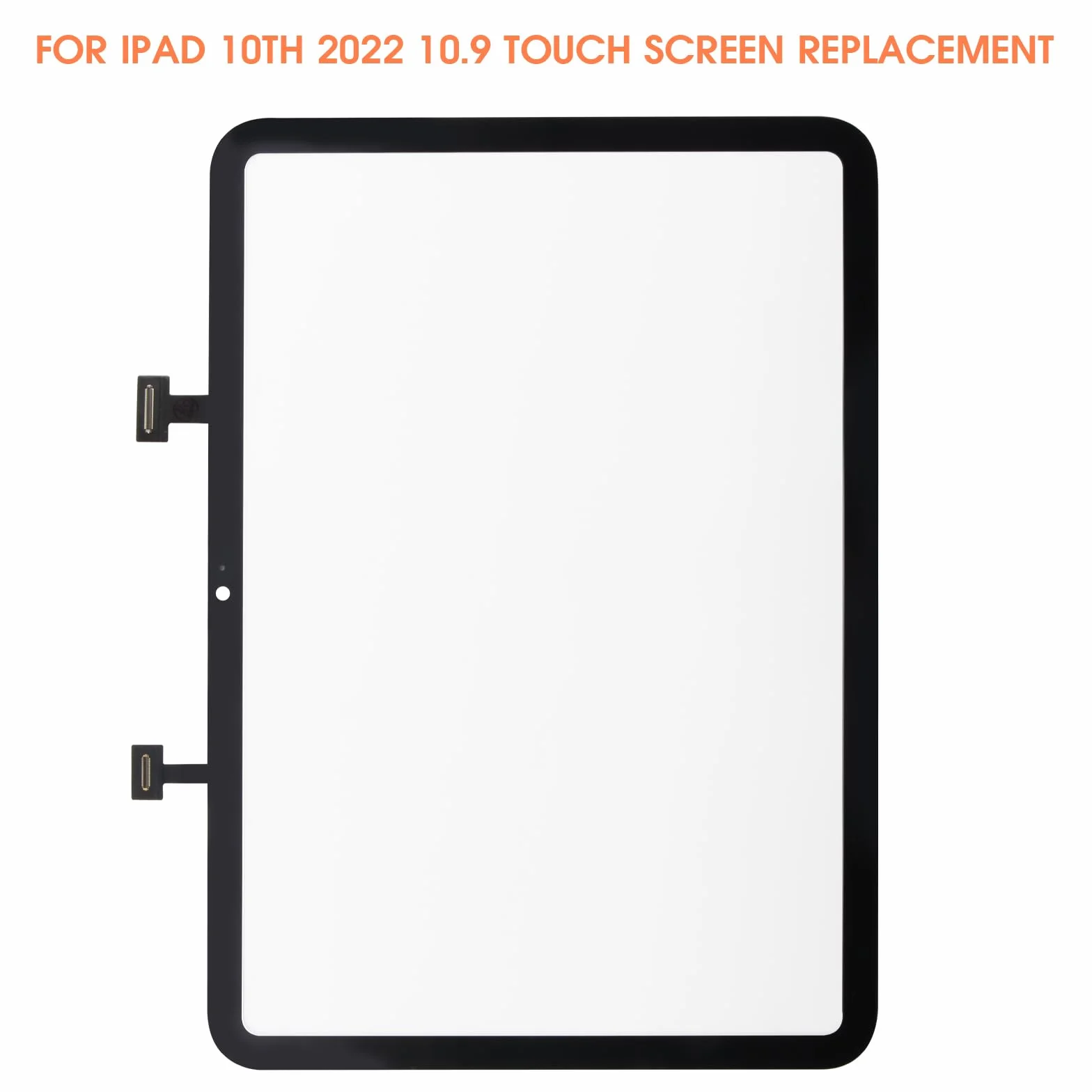 Atwist Écran Tactile pour iPad 10th 2022 Remplacement Verre Panneau Digitizer A2757 A2777 A2696 Noir