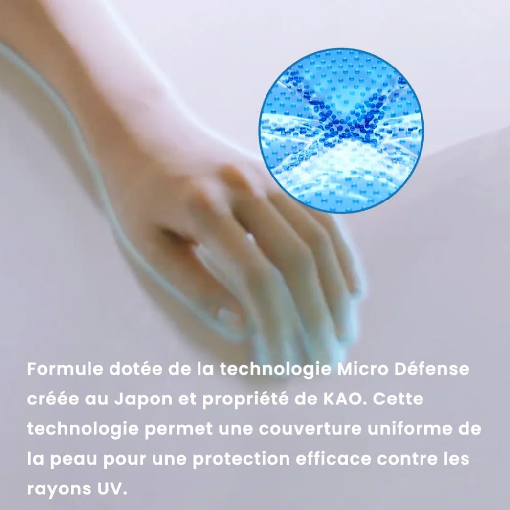 BIORÉ Aqua Rich UV FPS50 PA++++ Crème solaire visage Haute Protection UV Hydratation Acide hyaluronique