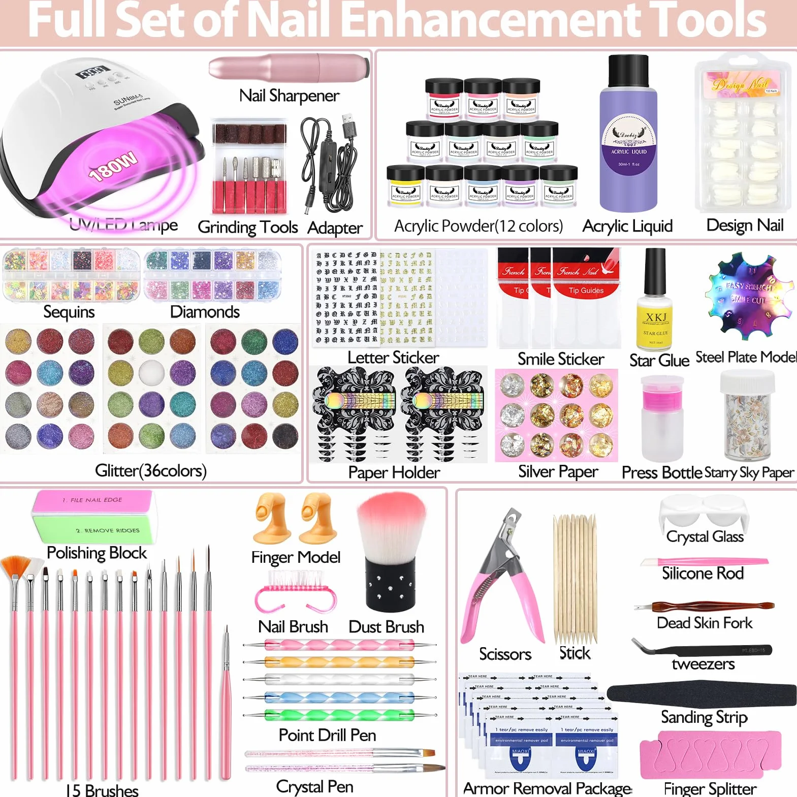 Miali Monomère liquide acrylique faible odeur durcissement lent pour poudre acrylique extension d'ongles