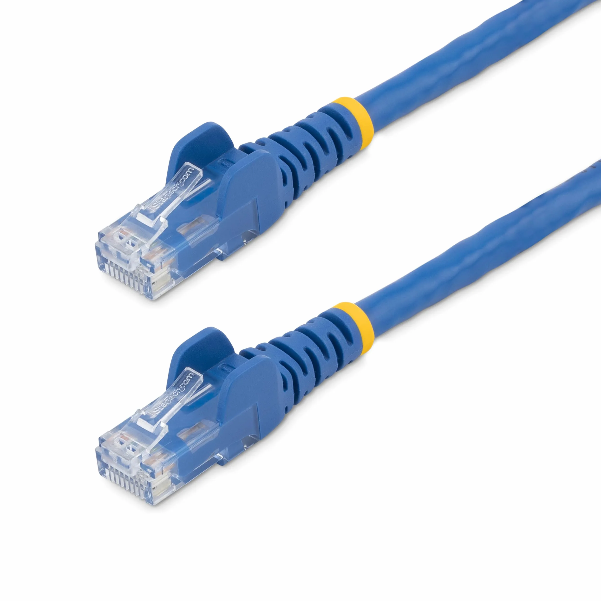 StarTech.COM Lot de 10 câbles Ethernet CAT6 de 1,5 m, vérifié ETL, Cordon de raccordement CAT6 Bleu, connecteurs RJ45 Anti-accroc, Fil de cuivre 24 AWG, câble Ethernet UTP (N6PATCH5BL10PK)