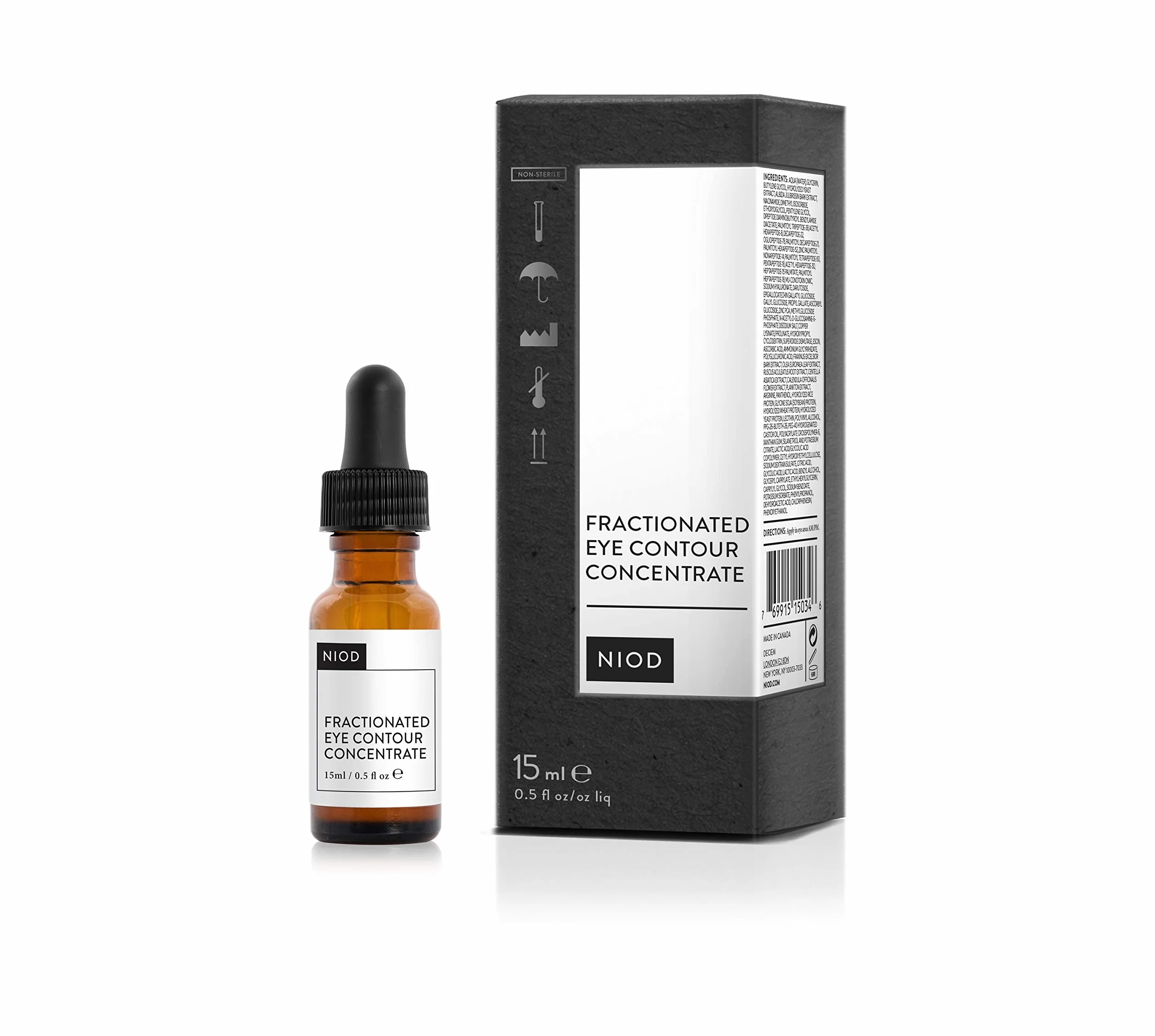 NIOD Sérum concentré Fractionné Contour des yeux 15 ml