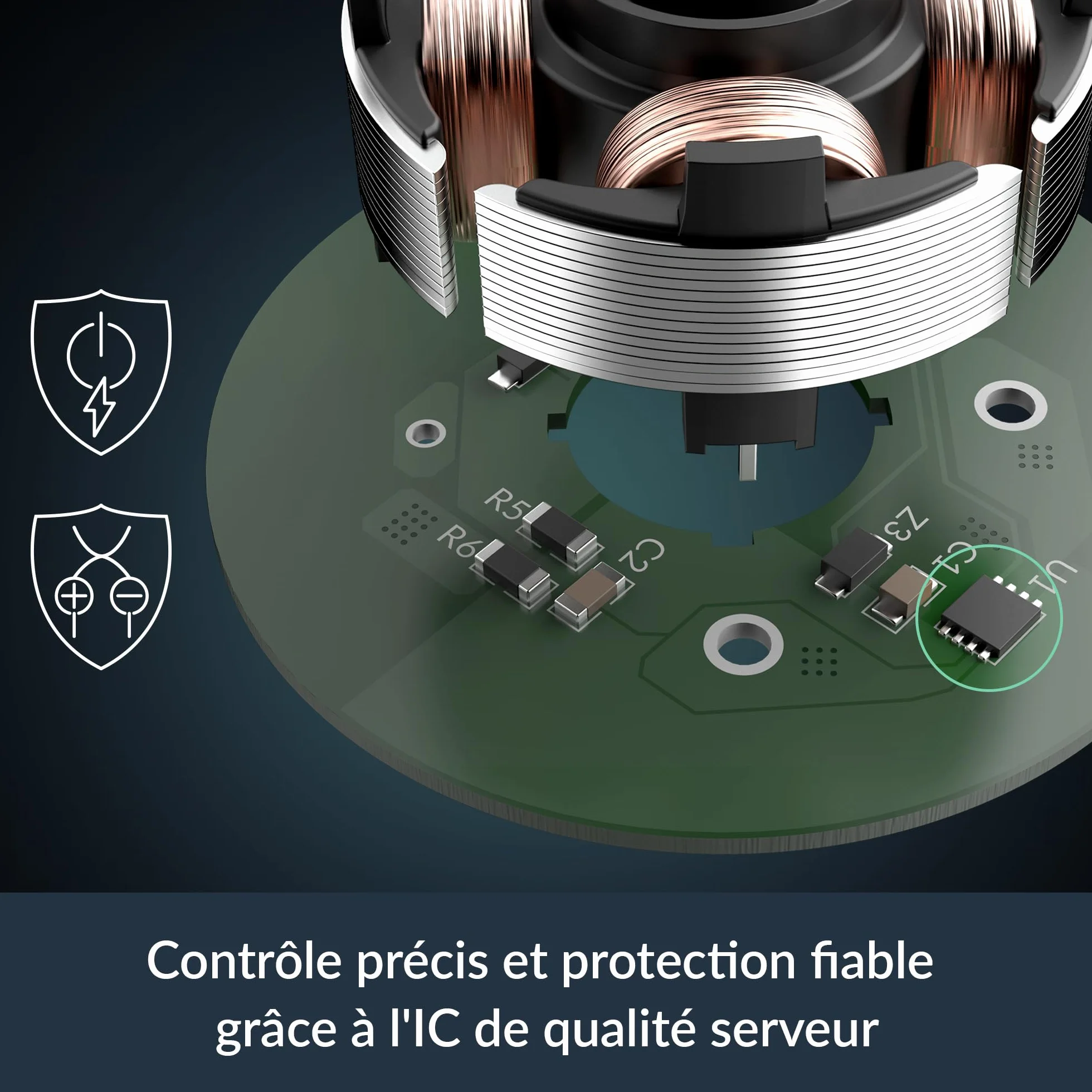 ARCTIC P12 Pro Ventilateur PWM 120 mm 600-3000 rpm 0 rpm <5% PWM Palier à Douille Hydrodynamique 4 Broches Noir