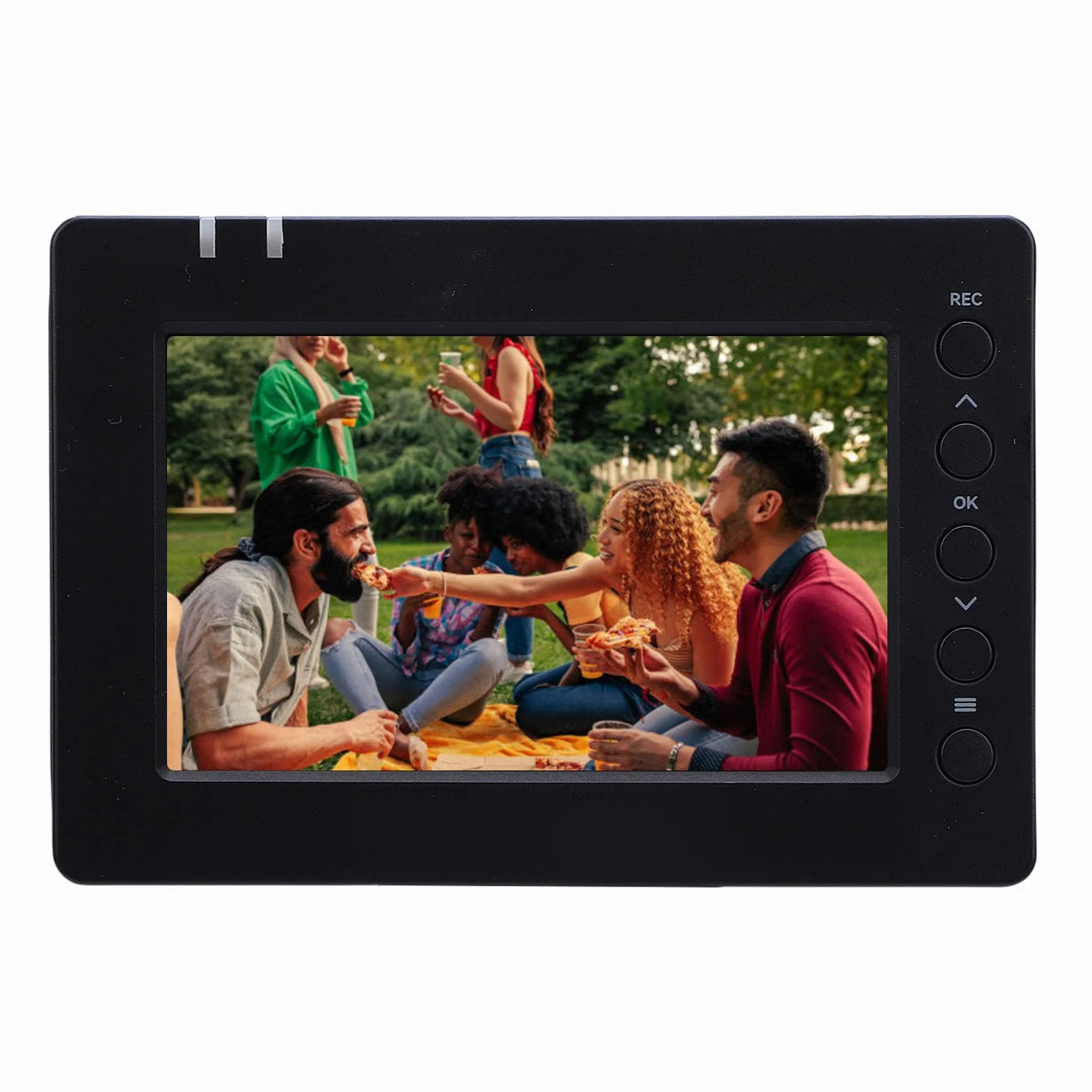 Boîte Vidéo, Convertisseur Vidéo vers Numérique de Carte Externe 4K, Convertisseur d'écran 5 Pouces avec Consoles et Caméras Compatibles, Prise en Charge de la Lecture et de