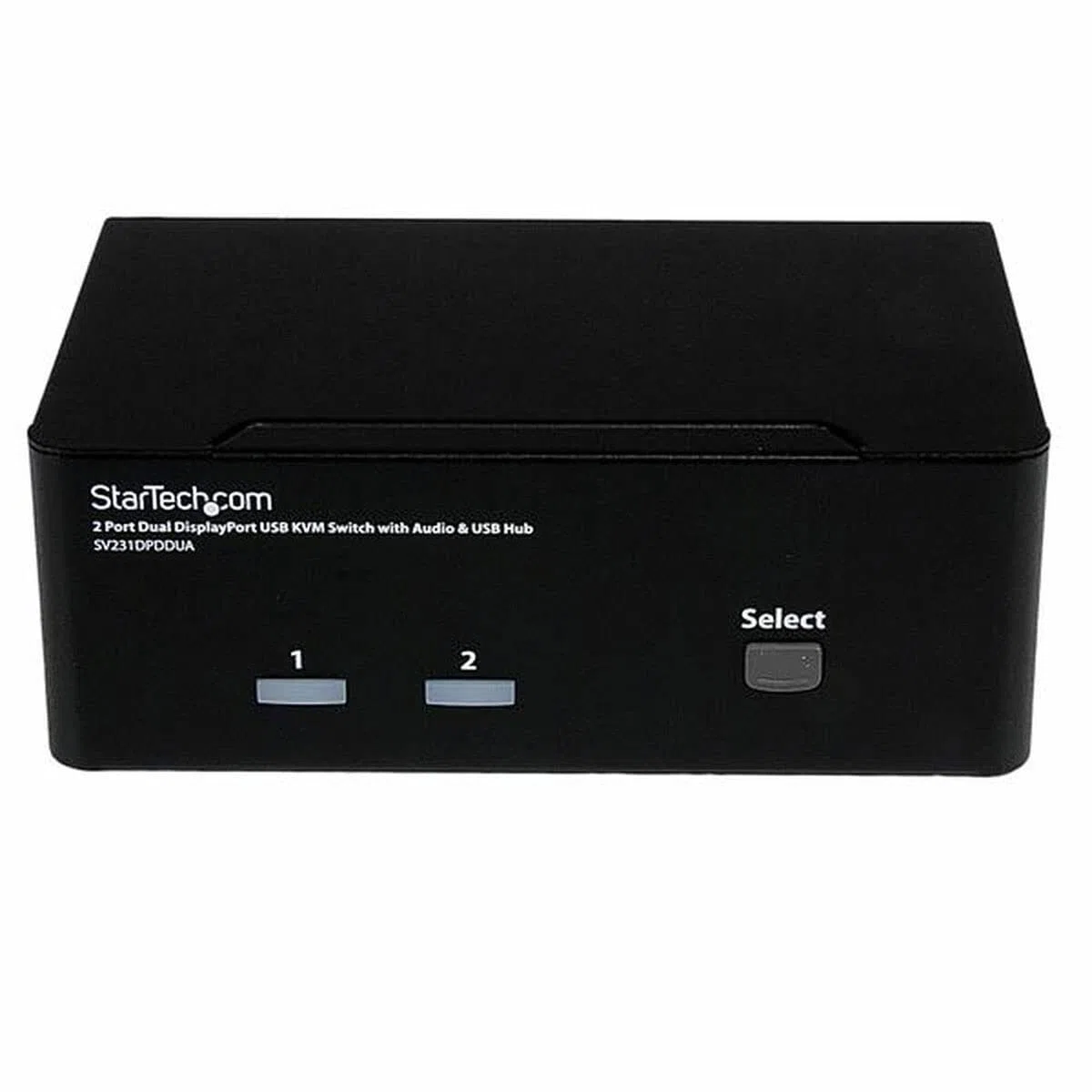 StarTech.com Commutateur KVM 2 Ports DisplayPort, USB et Audio - Switch KVM - 2560 x 1600 (SV231DPDDUA)