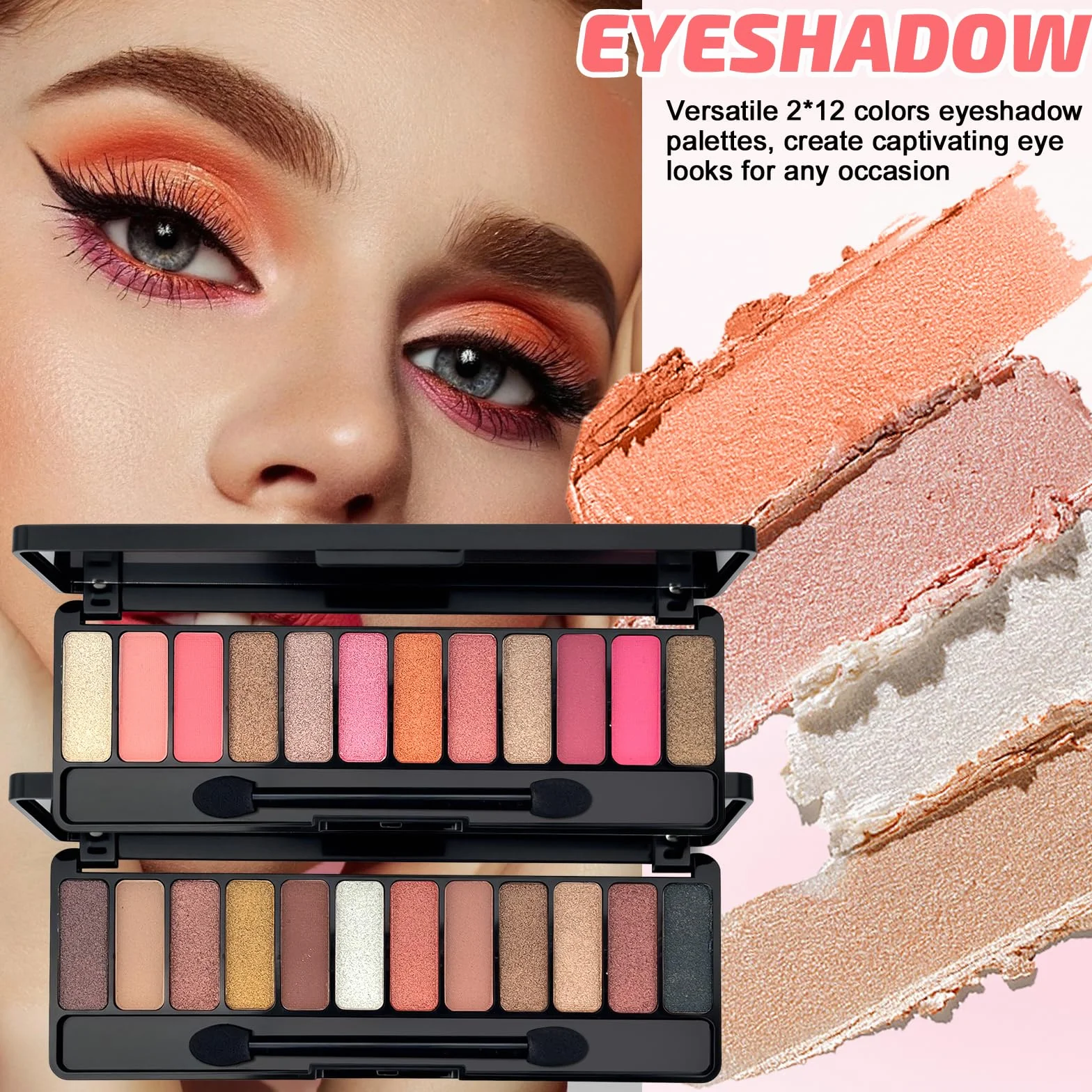 Coffret Maquillage Femme Kit Maquillage Ado Professionnel Complet avec Trousse BB Crème Fond Teint Mascara Palette Yeux Gloss
