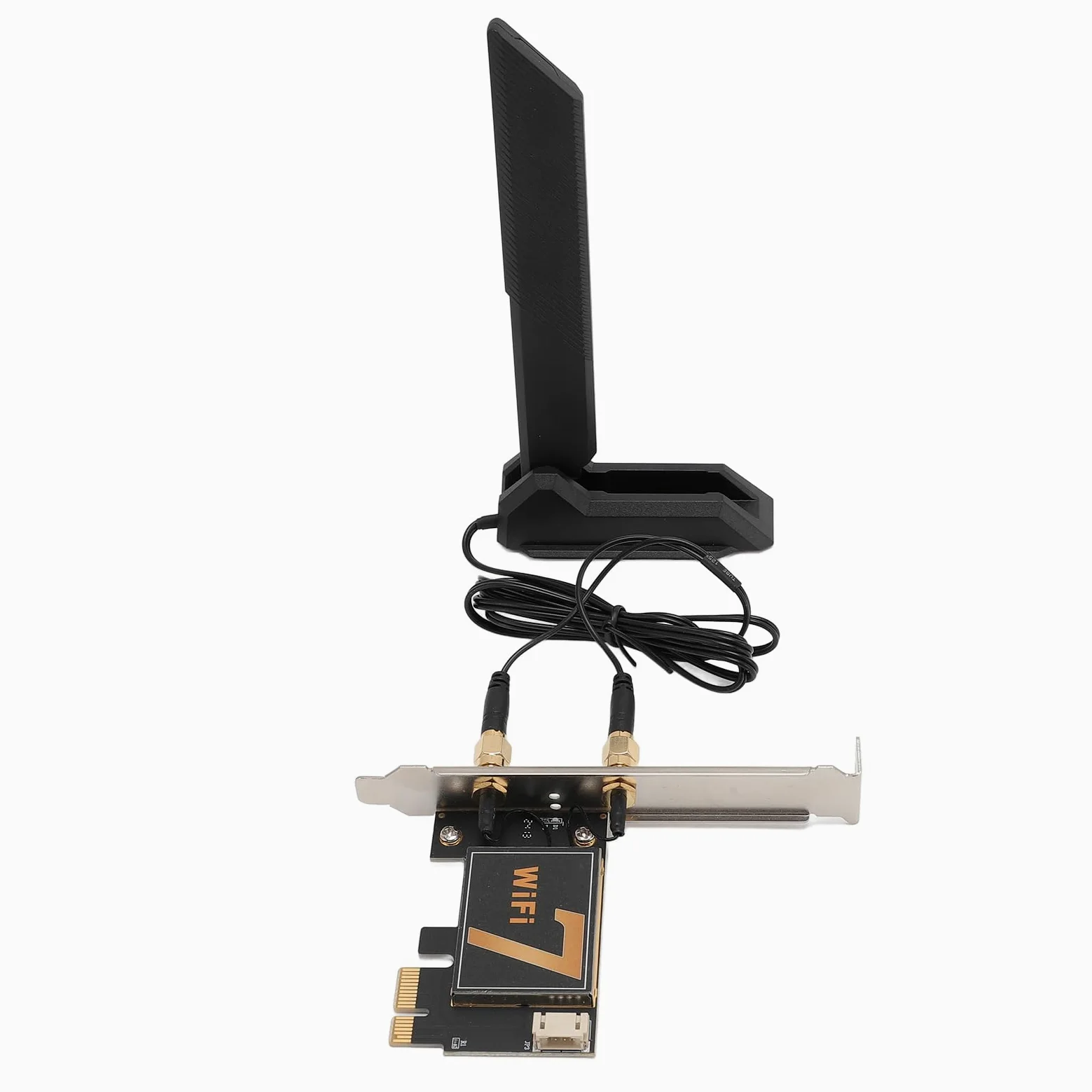 Generic Carte Réseau Fil PCIE Haute Vitesse avec Antenne 12DB et Bluetooth 5.4 pour Ordinateur de Bureau