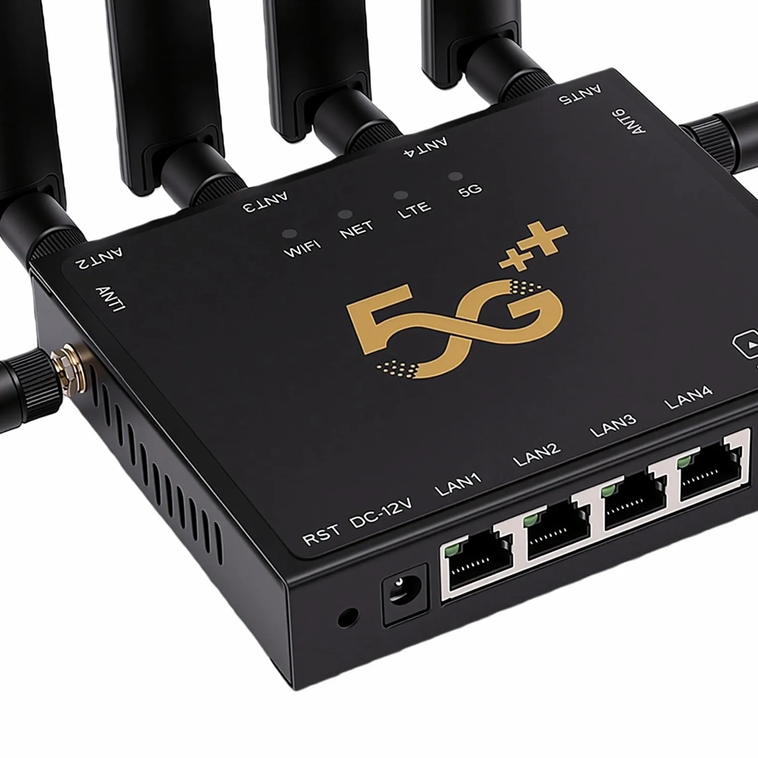 Pissente Routeur Industriel 5G, Routeur Double SIM avec Verrouillage de