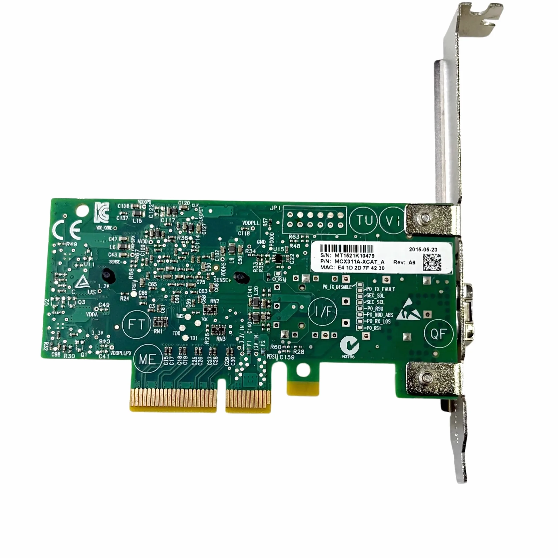 MCX311A-XCAT ConnectX-3EN Adaptateur réseau Ethernet Mellanox 10 Gigabit PCI Express x4 SFP+