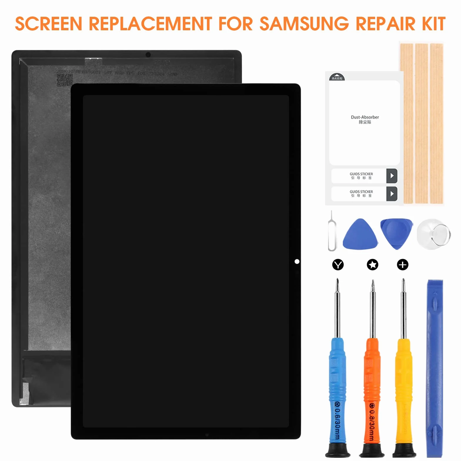 ARSSLY Écran LCD Samsung Galaxy Tab A8 2021 SM-X200 SM-X205 10,5 Pouces Remplacement Écran Tactile Digitazer Assemblée